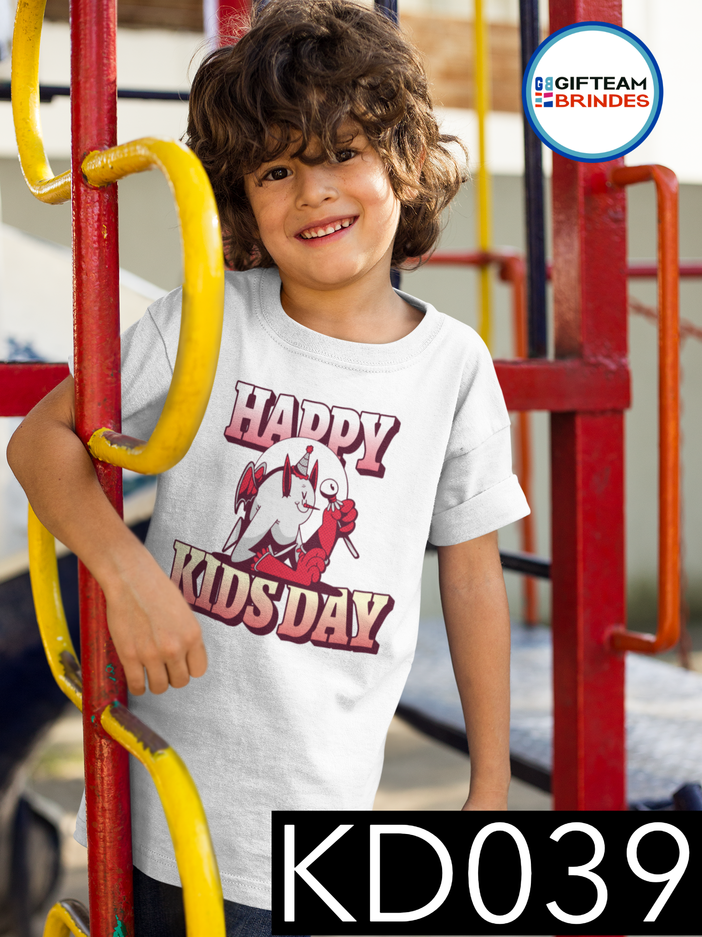 T-SHIRTS DIA CRIANÇA KD15/40