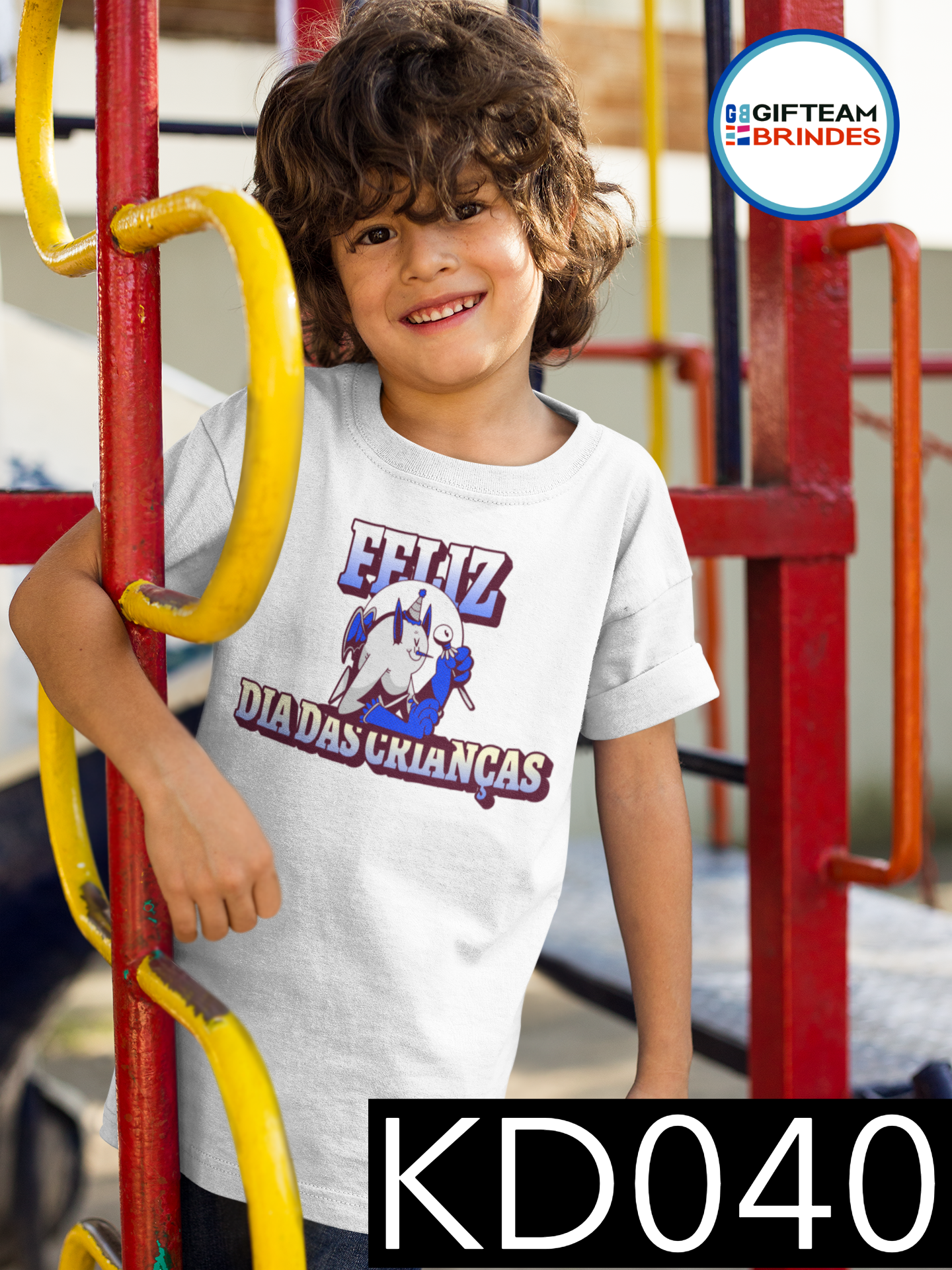 T-SHIRTS DIA CRIANÇA KD15/40