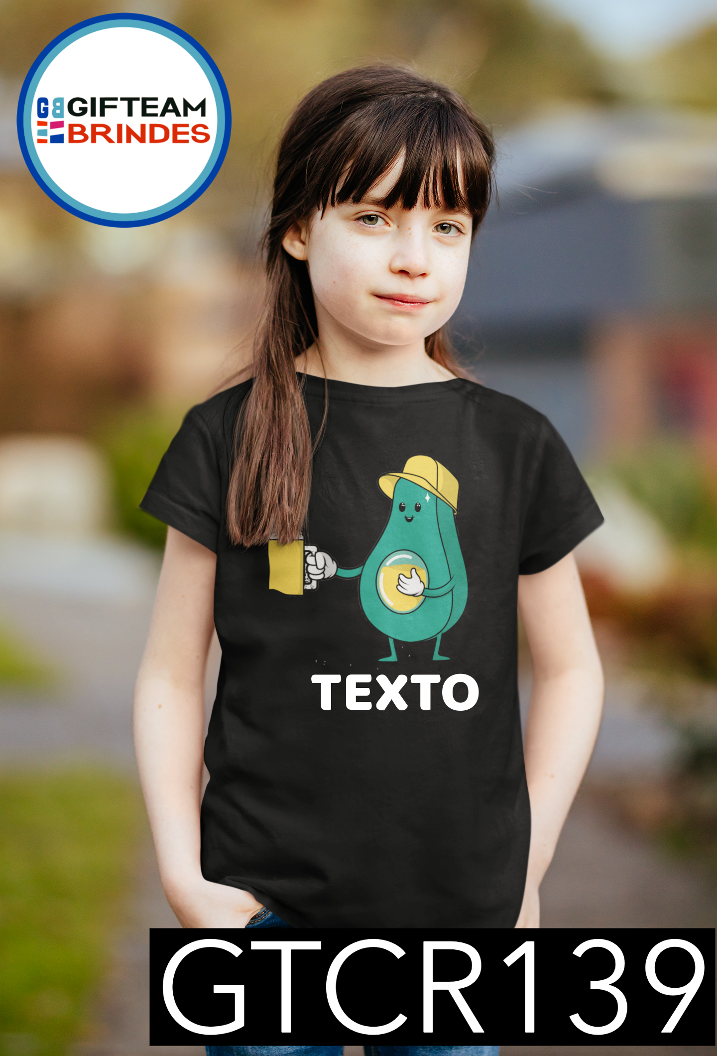 T-SHIRT CRIANÇA ALIMENTOS GTCR139