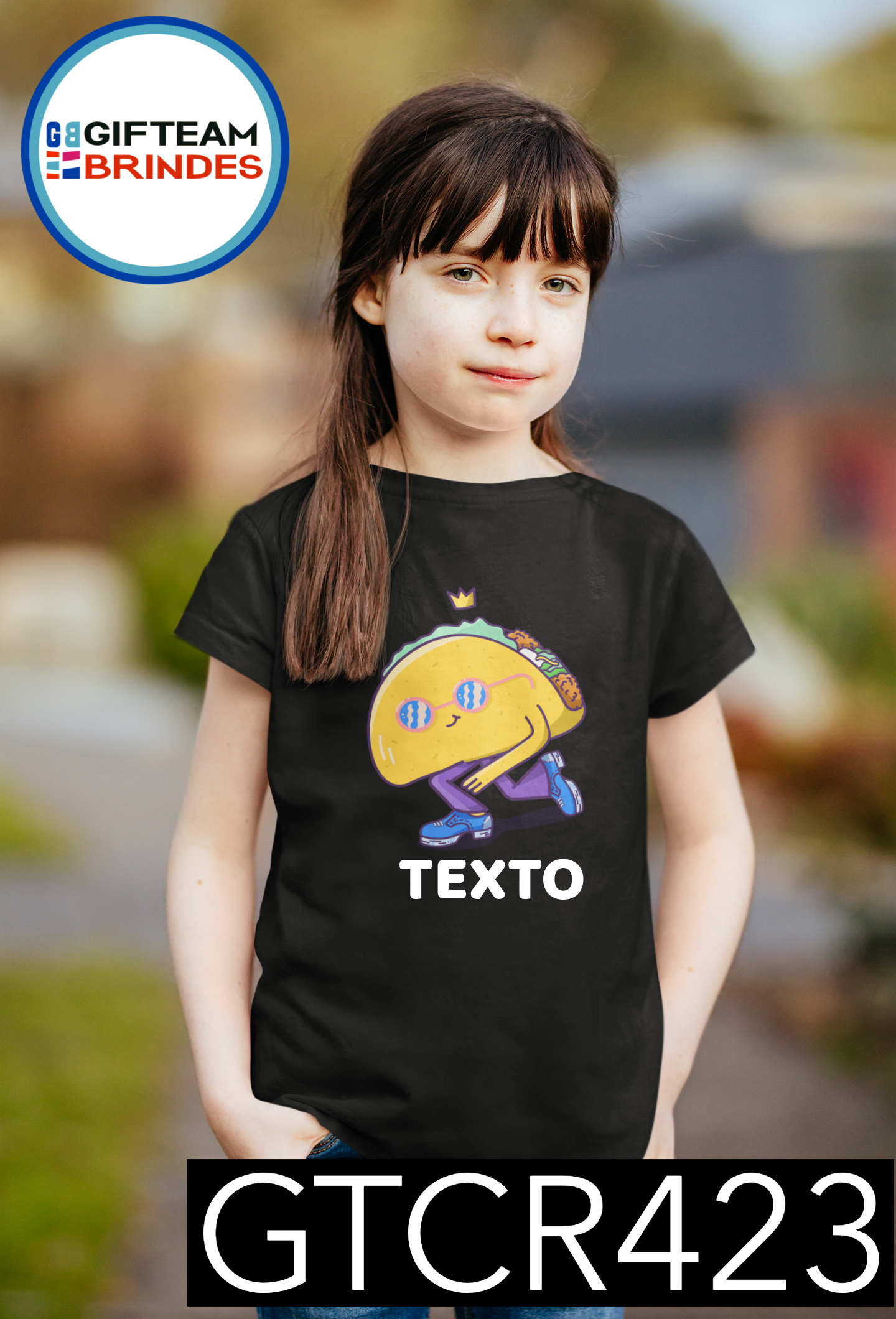 T-SHIRT CRIANÇA  ALIMENTOS GTCR423