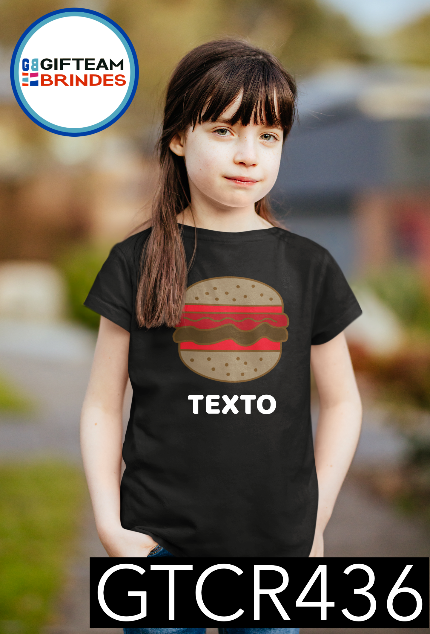 T-SHIRT CRIANÇA ALIMENTOS GTCR436