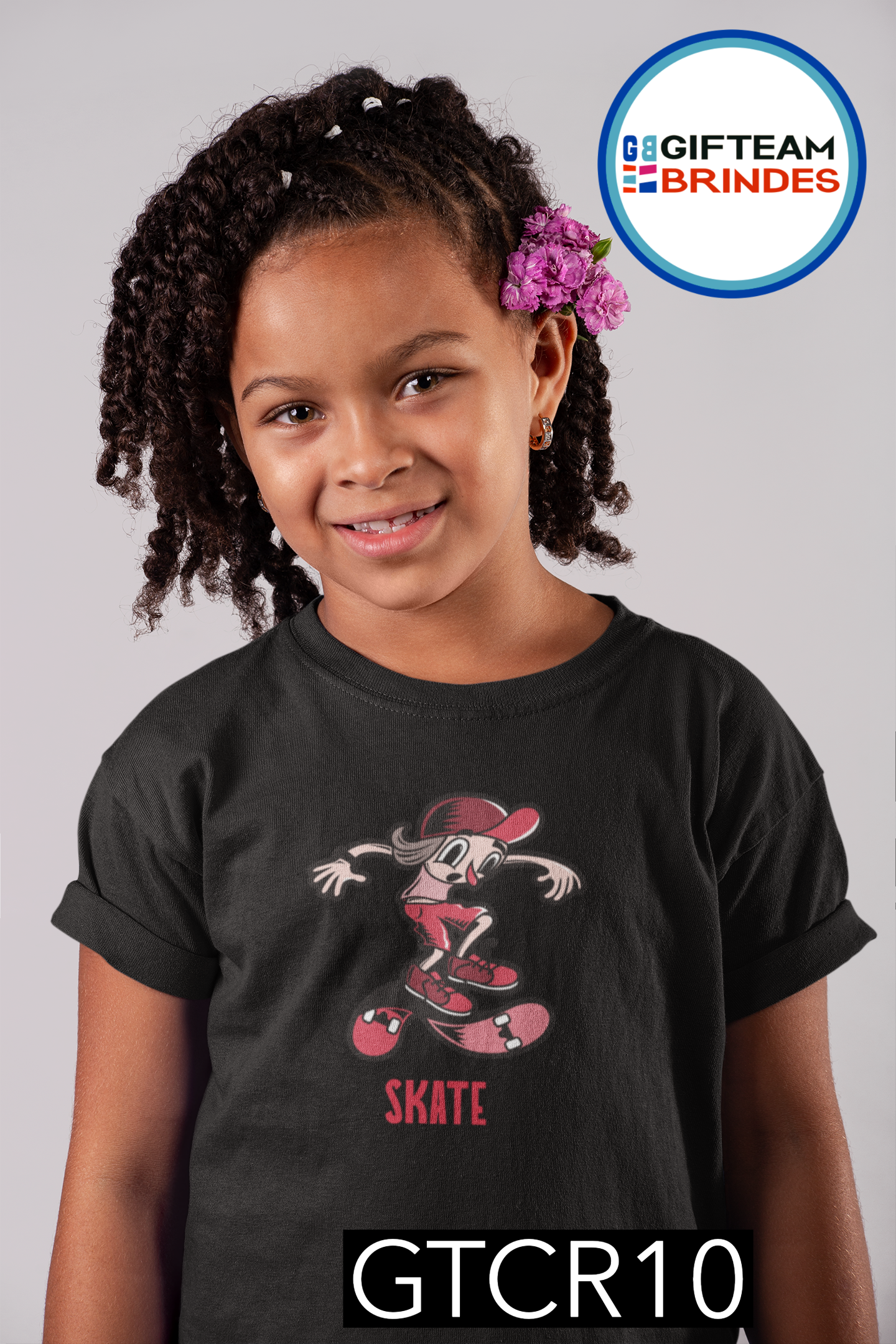 T-SHIRT CRIANÇA DESPORTO GTCR10