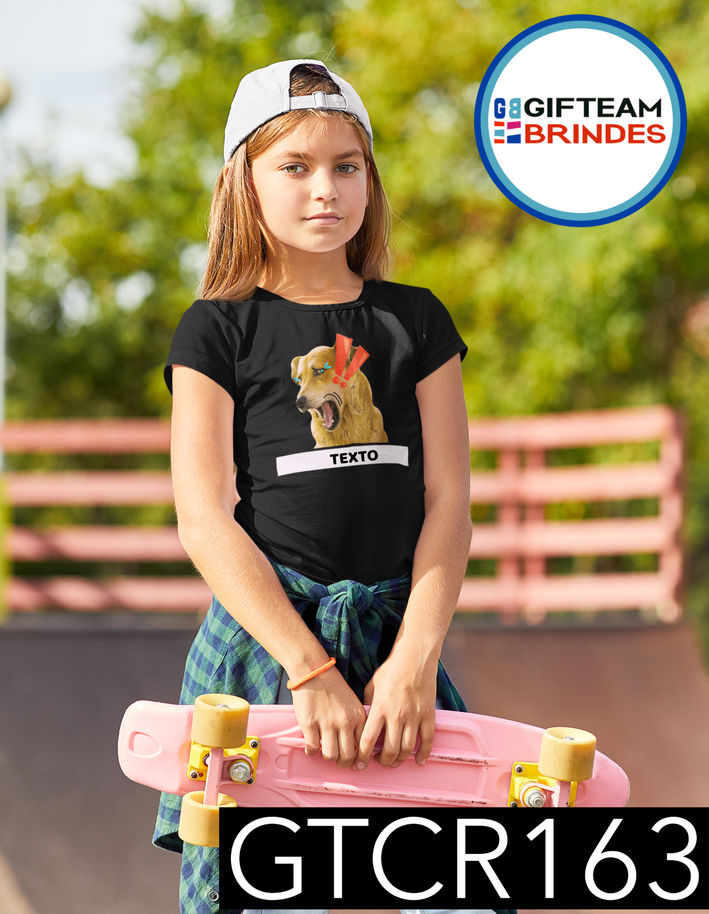 T-SHIRT CRIANÇA ANIMAIS GTCR163
