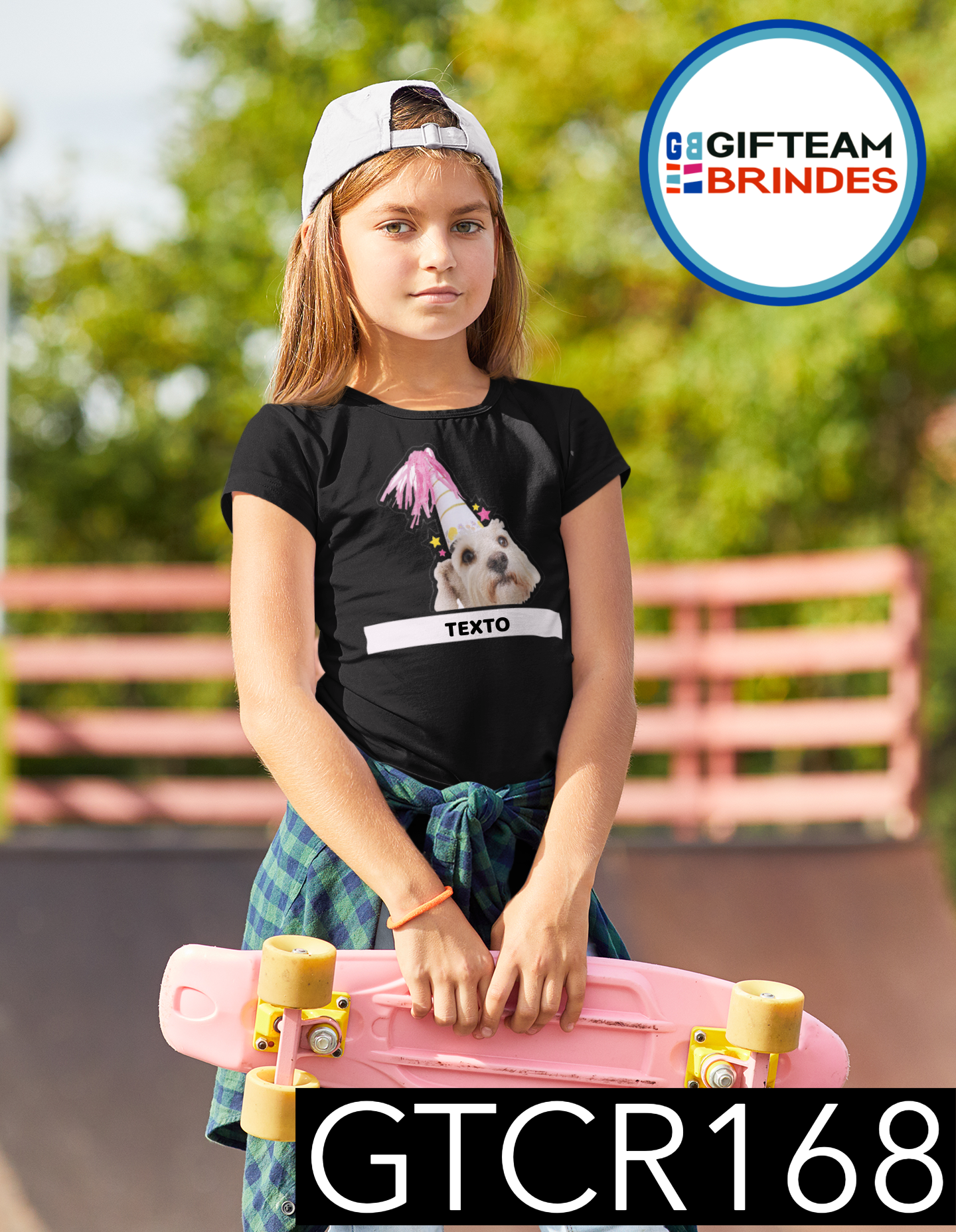 T-SHIRT CRIANÇA ANIMAIS GTCR168