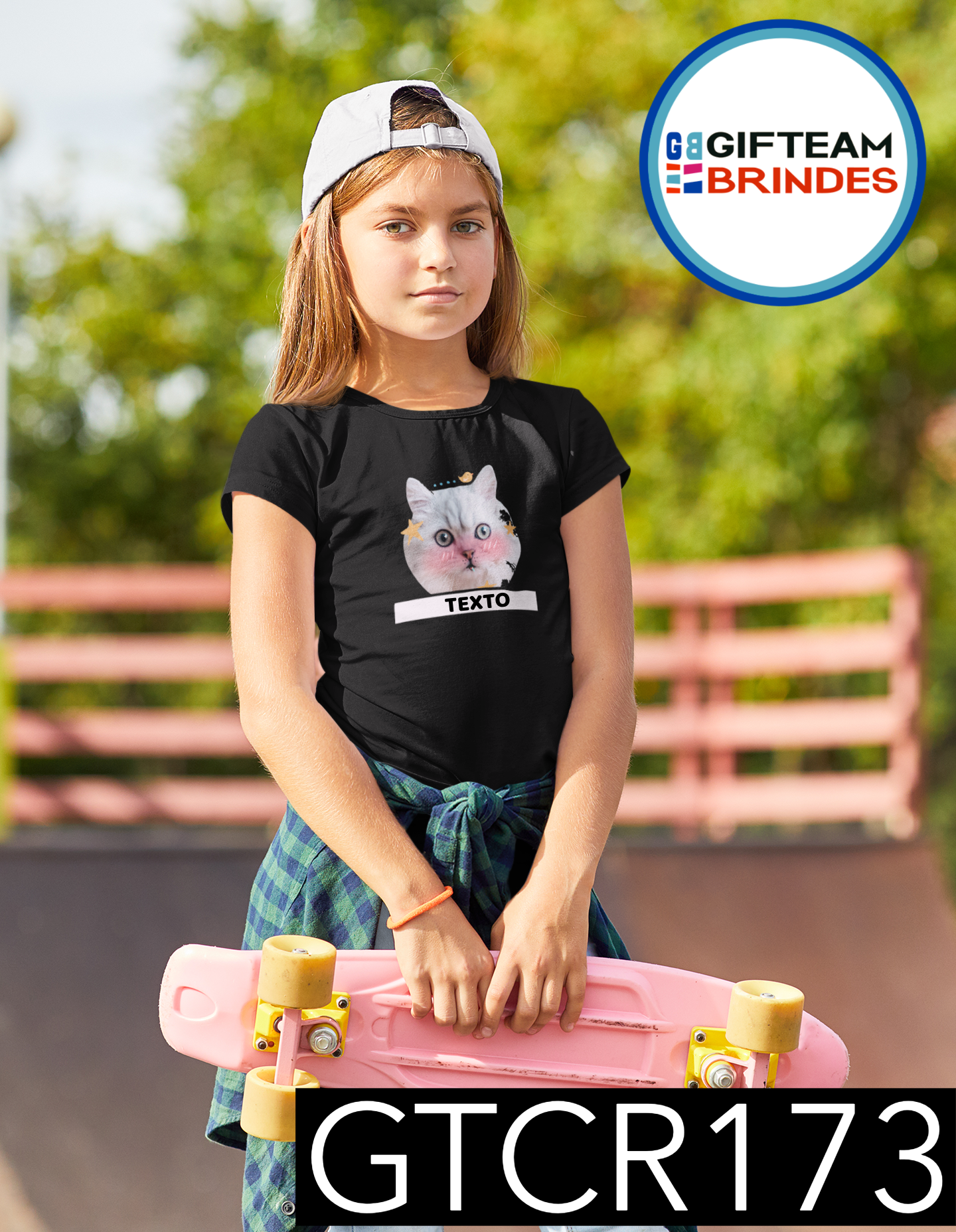 T-SHIRT CRIANÇA ANIMAIS GTCR173