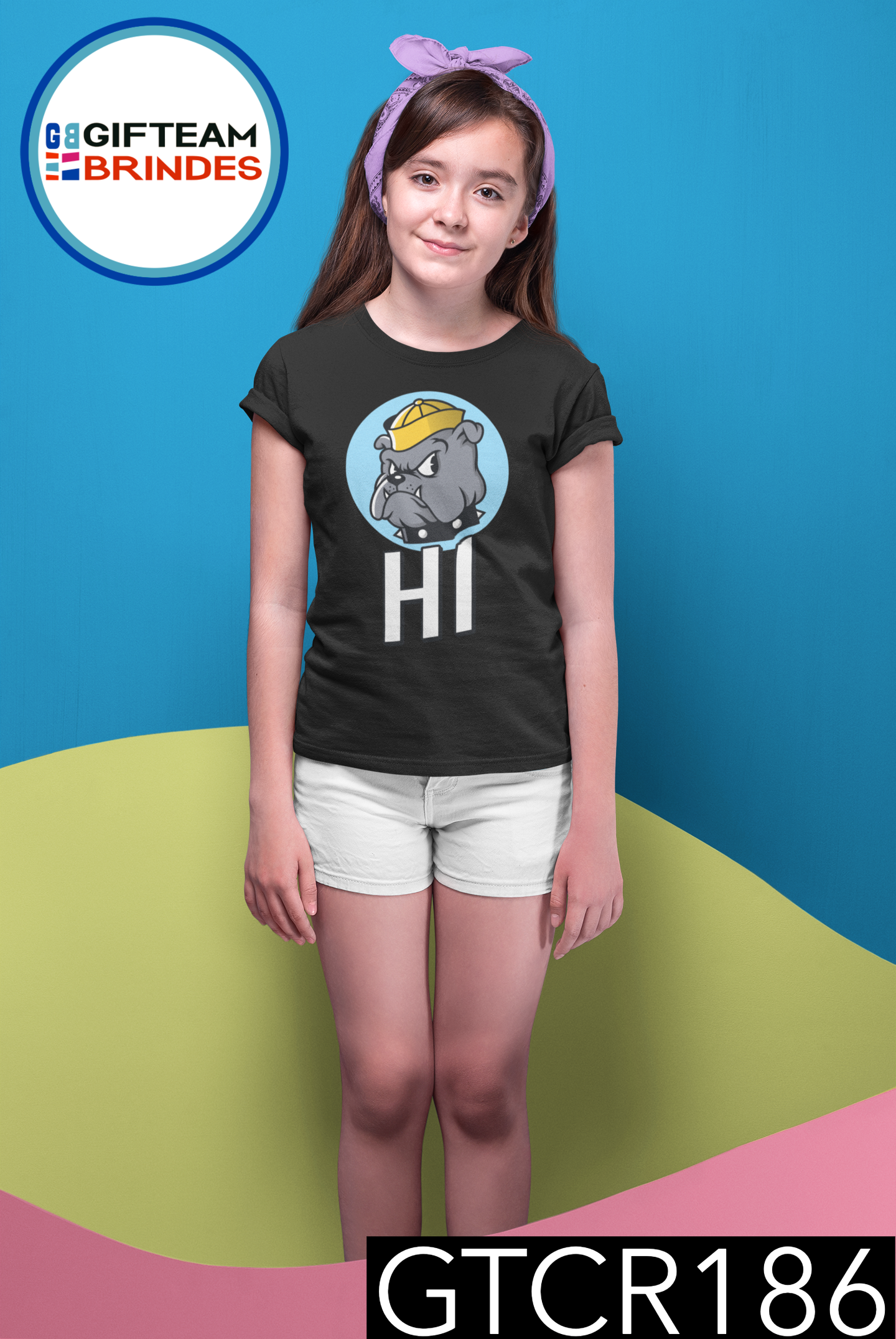 T-SHIRT CRIANÇA ANIMAÇÃO GTCR186