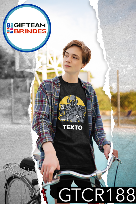 T-SHIRT CRIANÇA ANIMAÇÃO GTCR188