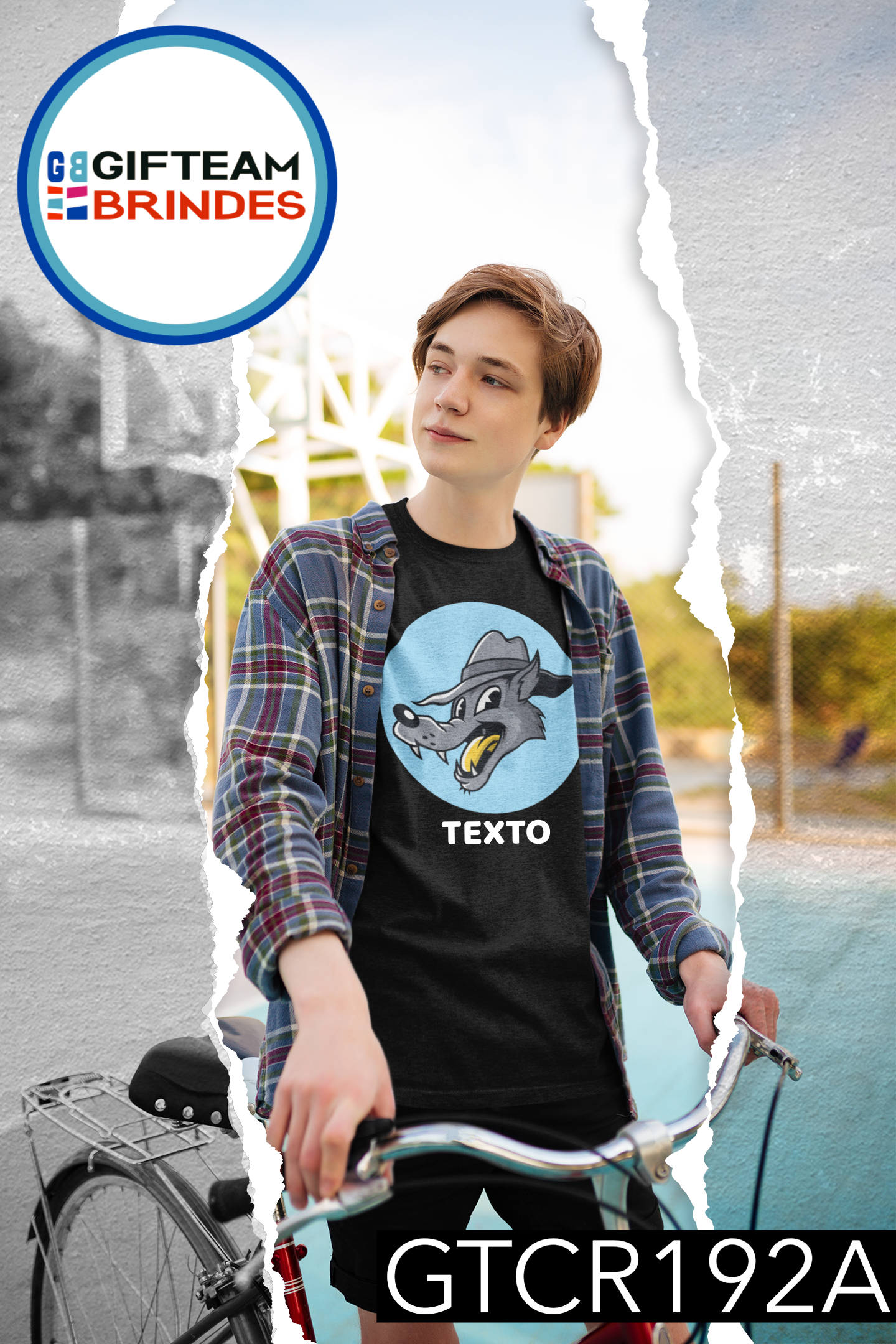 T-SHIRT CRIANÇA ANIMAÇÃO GTCR192