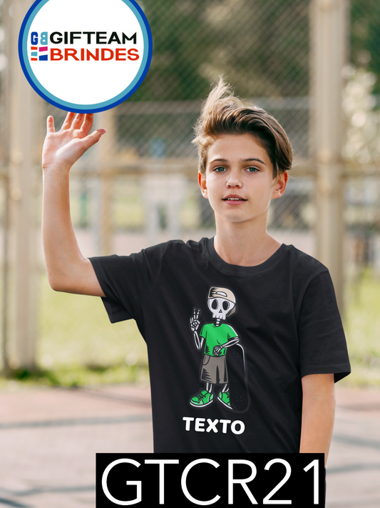 T-SHIRT CRIANÇA DESPORTO GTCR21