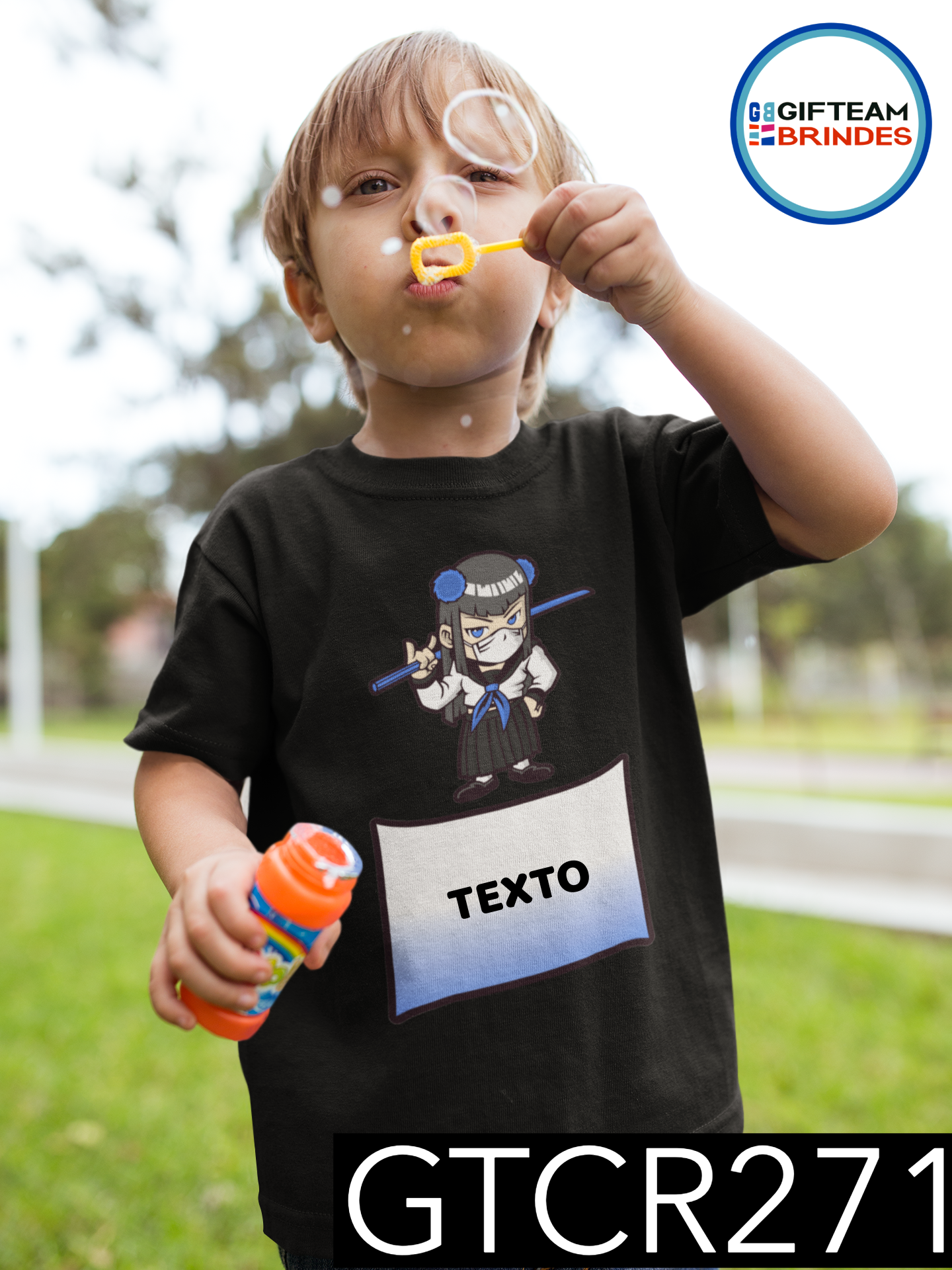 T-SHIRT CRIANÇA ANIMAÇÃO GTCR271