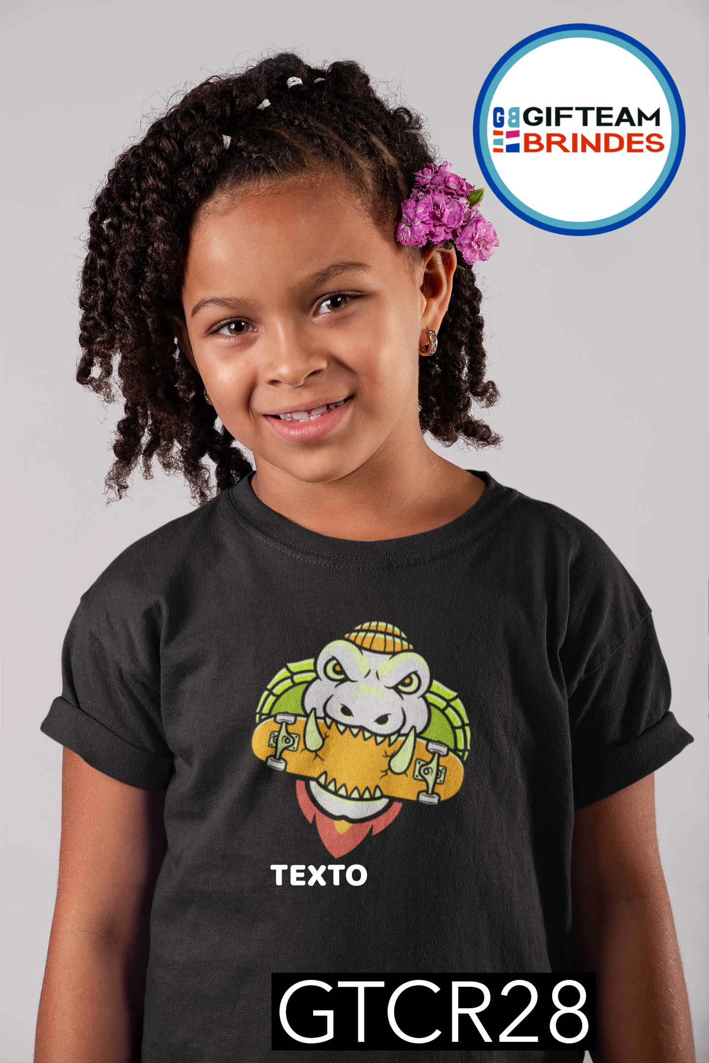 T-SHIRT CRIANÇA DESPORTO GTCR28