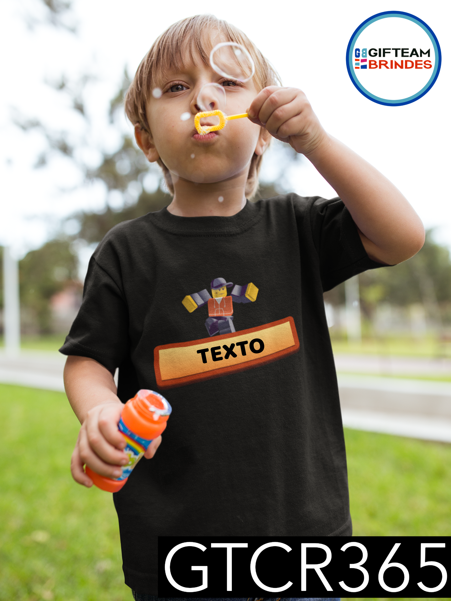T-SHIRT CRIANÇA ANIMAÇÃO GTCR365