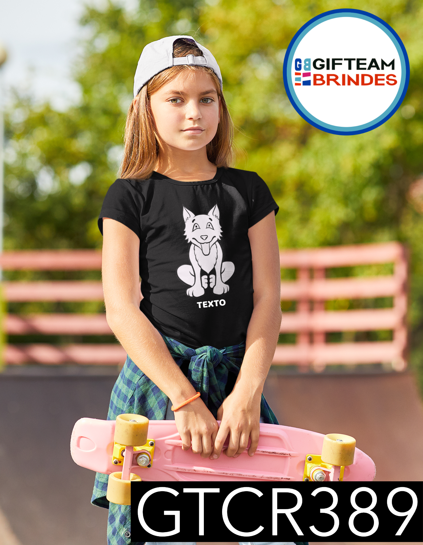 T-SHIRT CRIANÇA ANIMAIS GTCR389