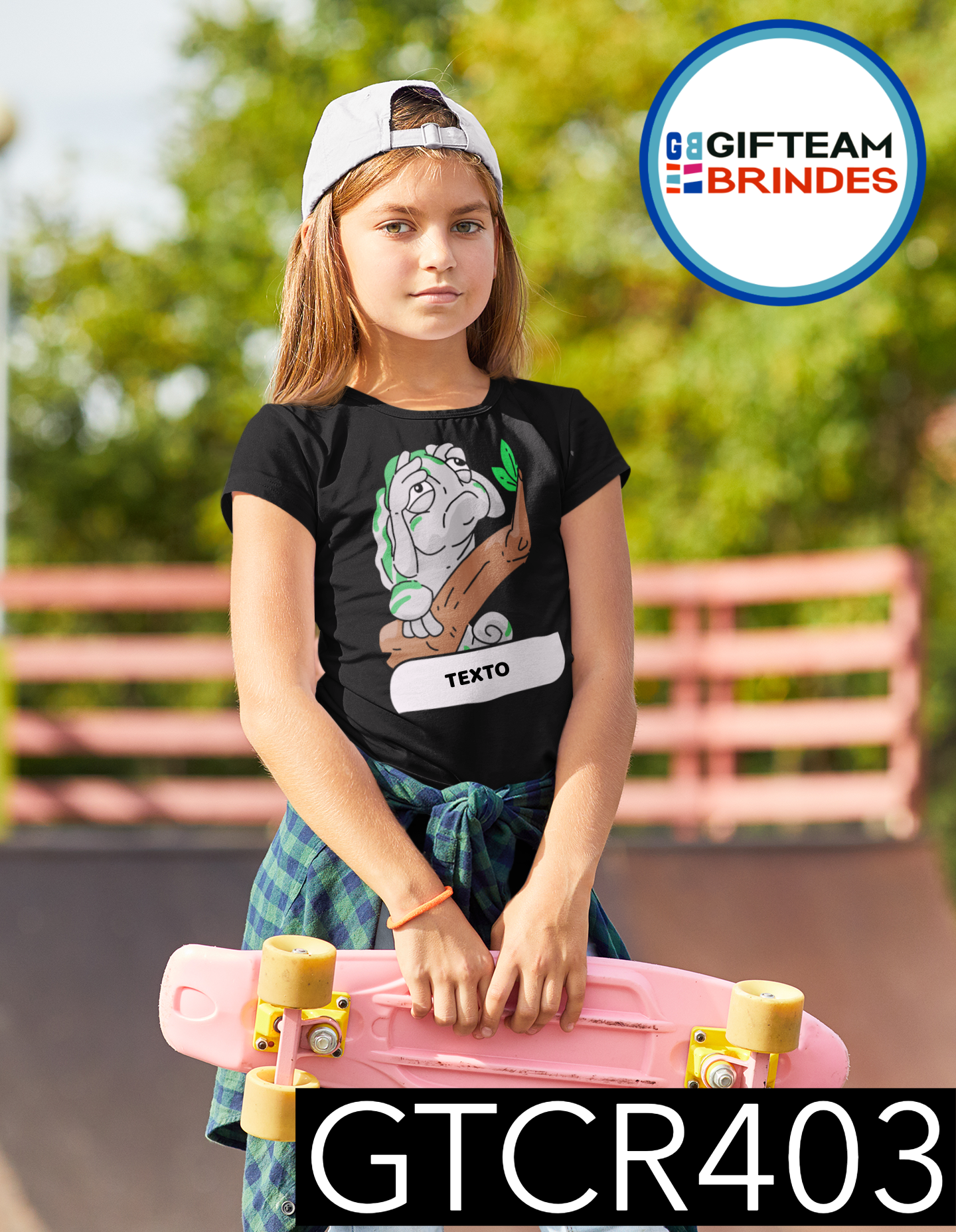 T-SHIRT CRIANÇA ANIMAIS GTCR403