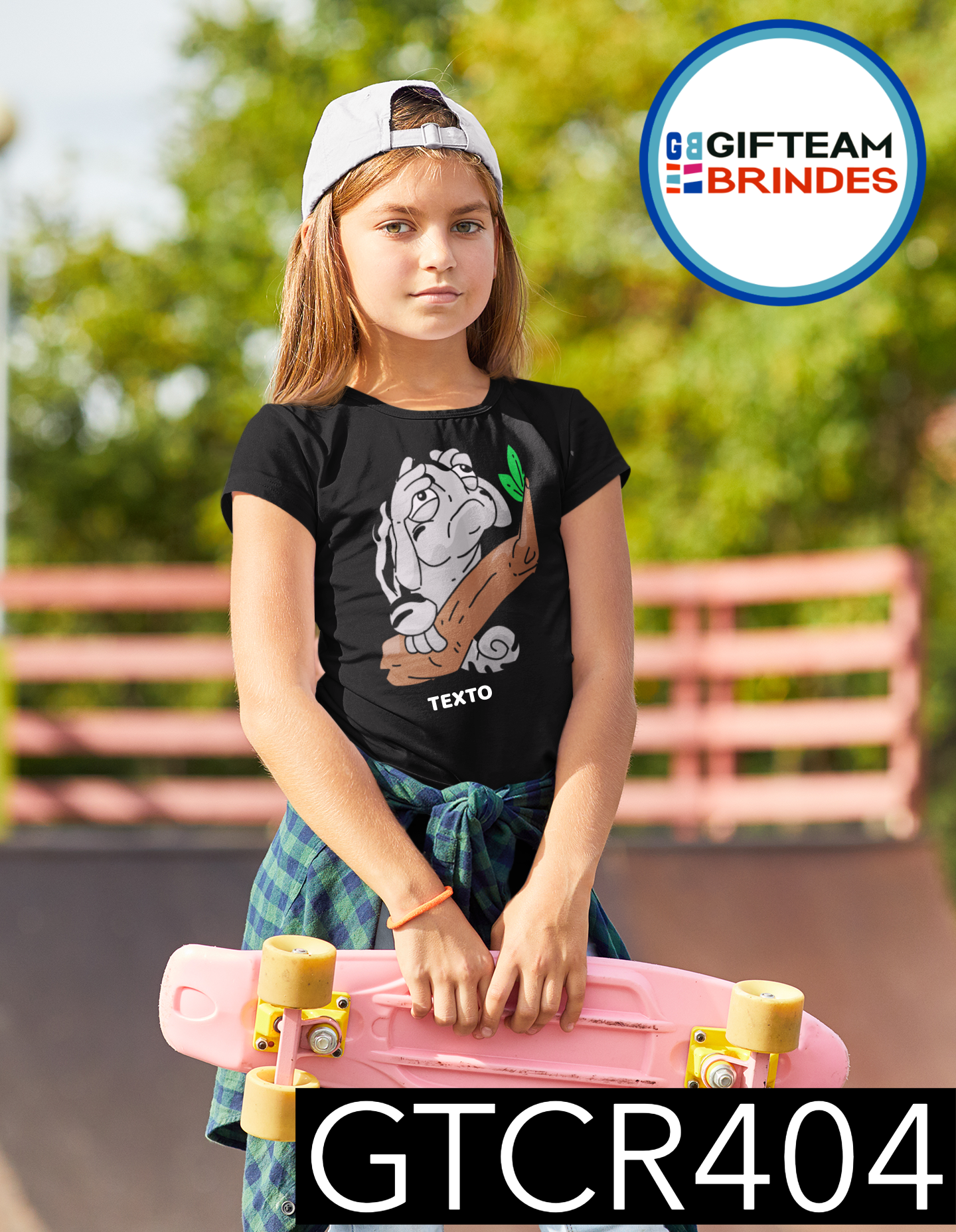T-SHIRT CRIANÇA ANIMAIS GTCR404