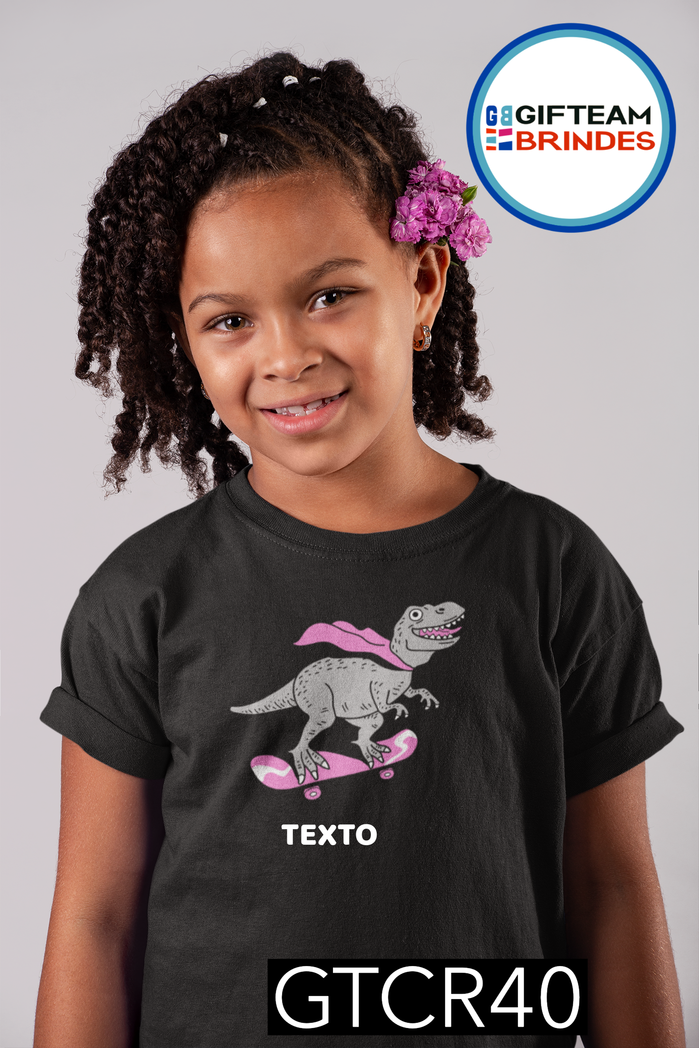 T-SHIRT CRIANÇA DESPORTO GTCR40