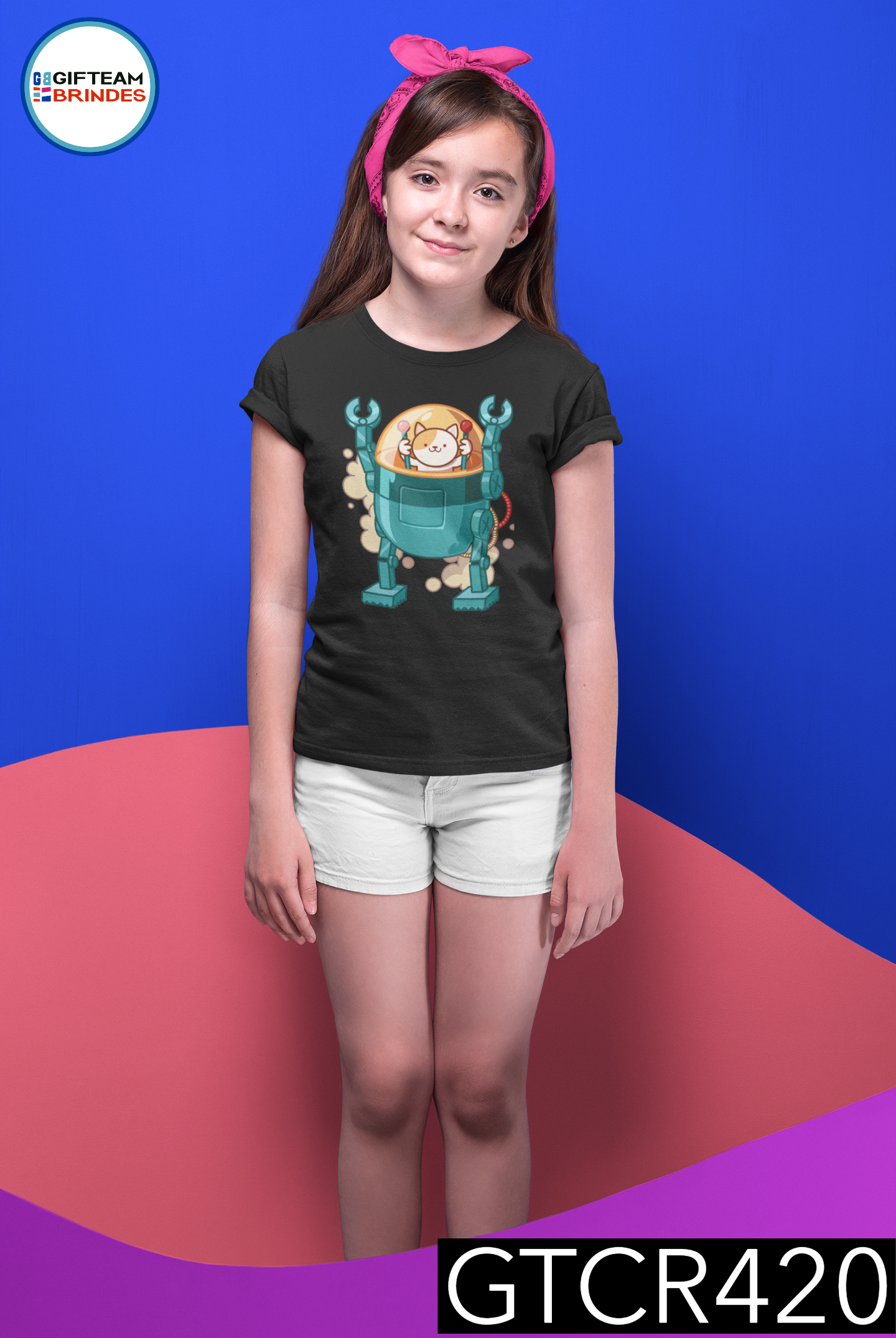 T-SHIRT CRIANÇA ANIMAÇÃO GTCR420