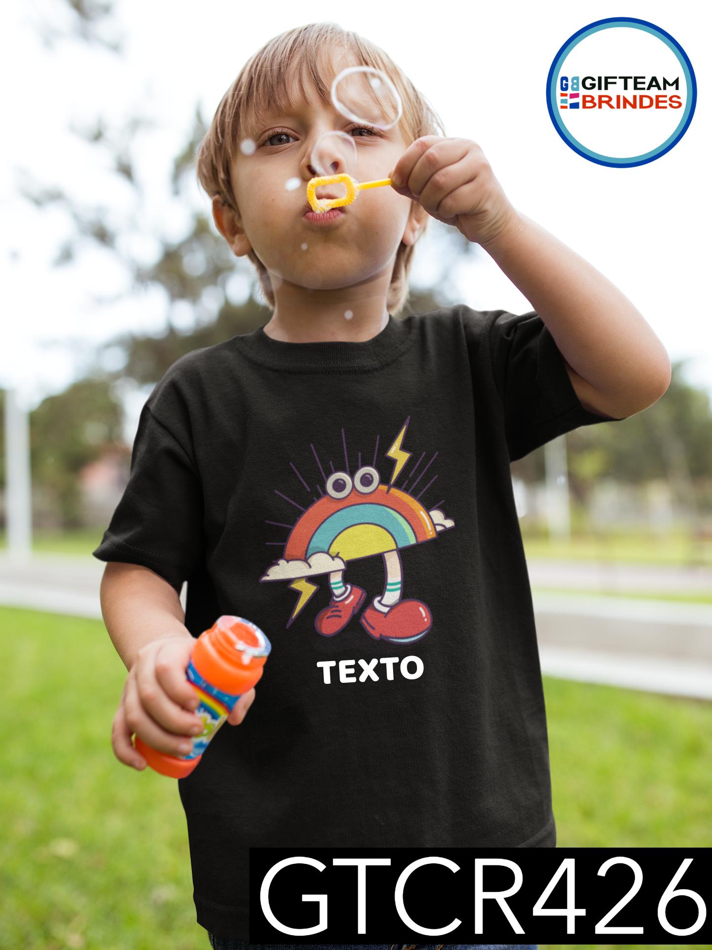 T-SHIRT CRIANÇA ANIMAÇÃO GTCR426