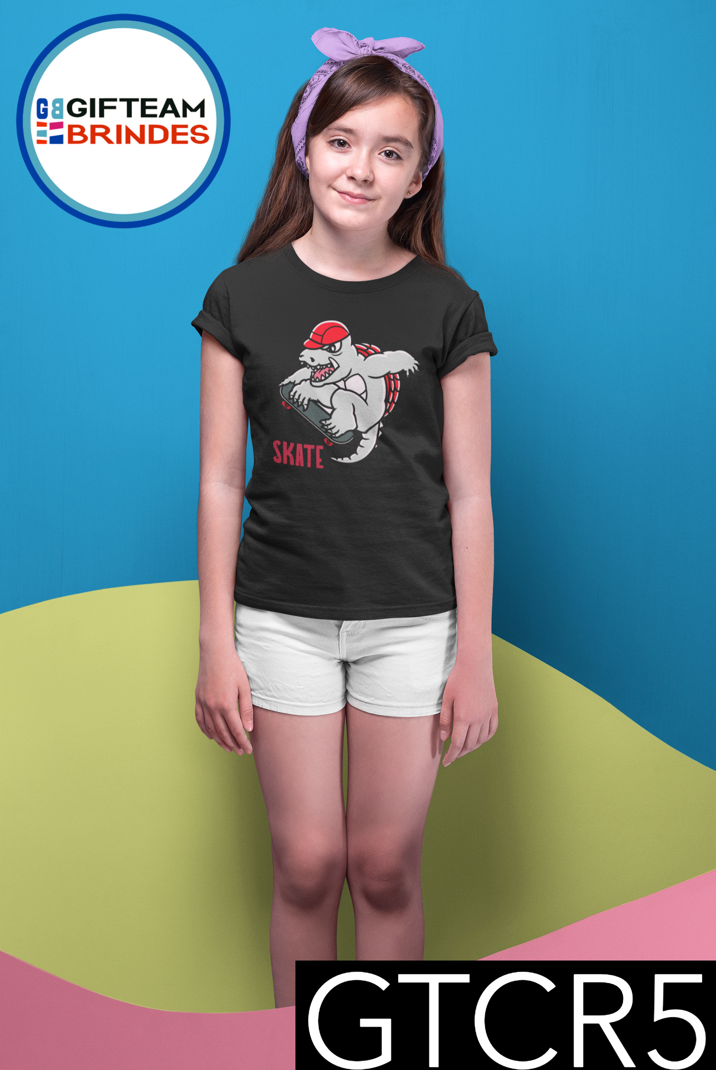 T-SHIRT CRIANÇA ANIMAÇÃO GTCR5