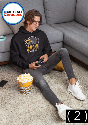 SWEAT SHIRTS CAPUZ HOMEM GAMING CROW  236