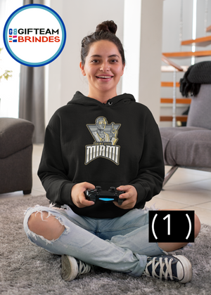 SWEAT SHIRTS CAPUZ SENHORA GAMING MIAMI  236