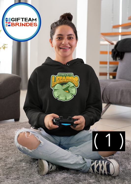SWEAT SHIRTS CAPUZ SENHORA GAMING LIZARDS  236