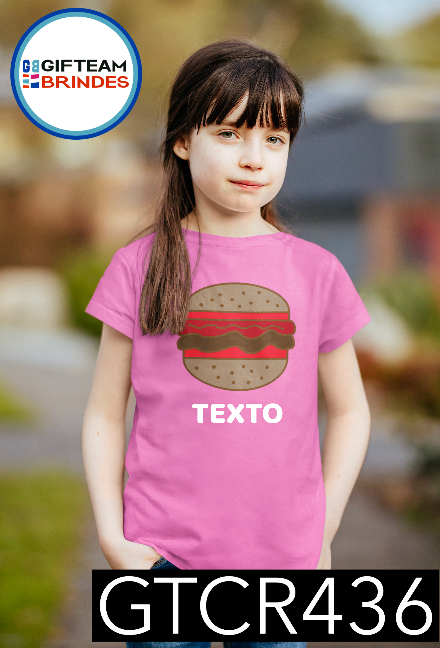 T-SHIRT CRIANÇA ALIMENTOS GTCR436
