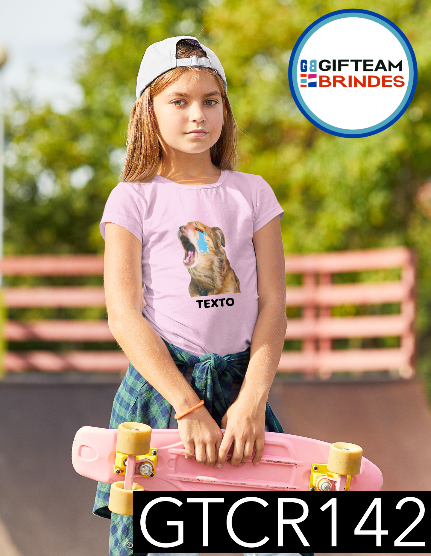 T-SHIRT CRIANÇA ANIMAIS GTCR142