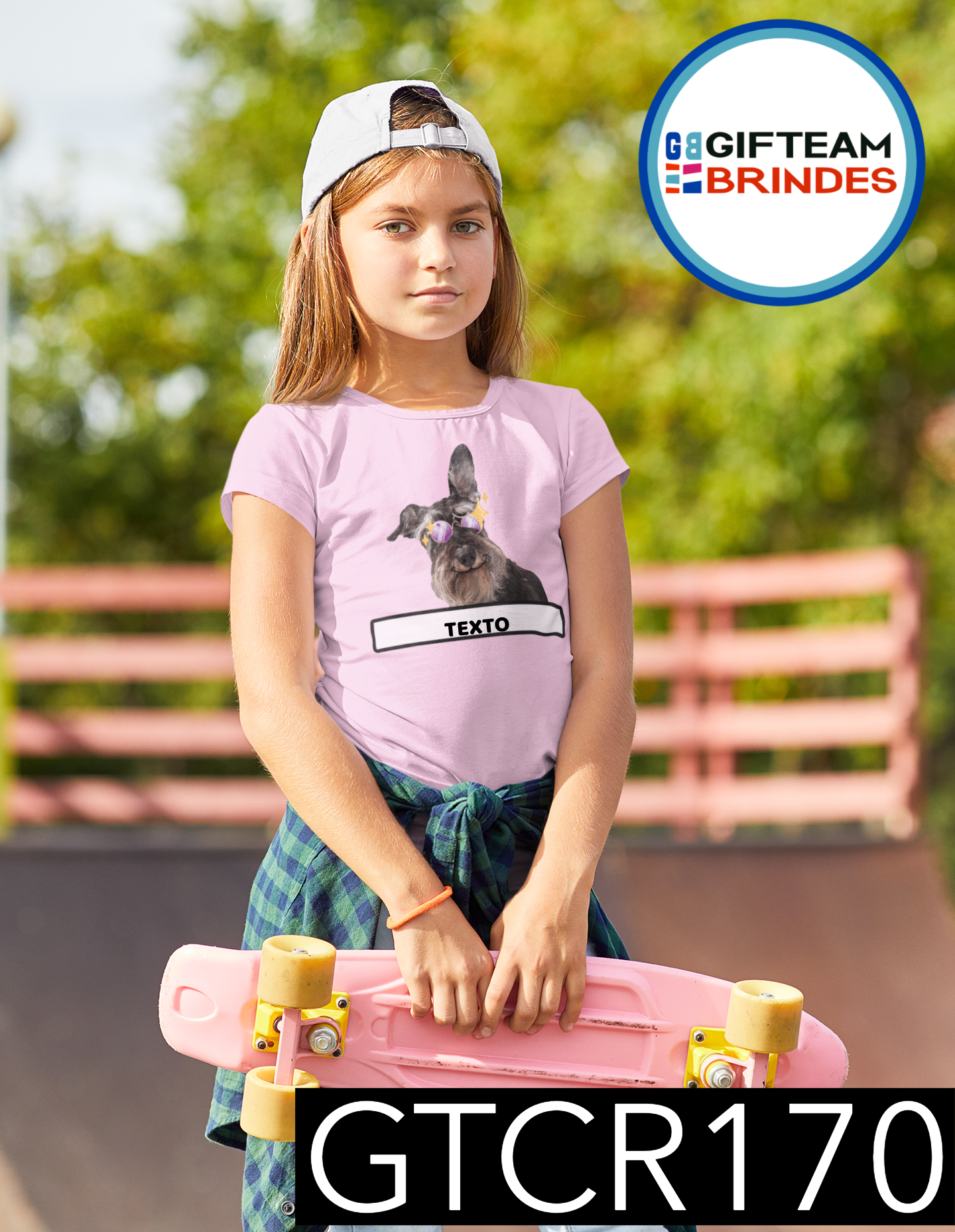 T-SHIRT CRIANÇA ANIMAIS GTCR170
