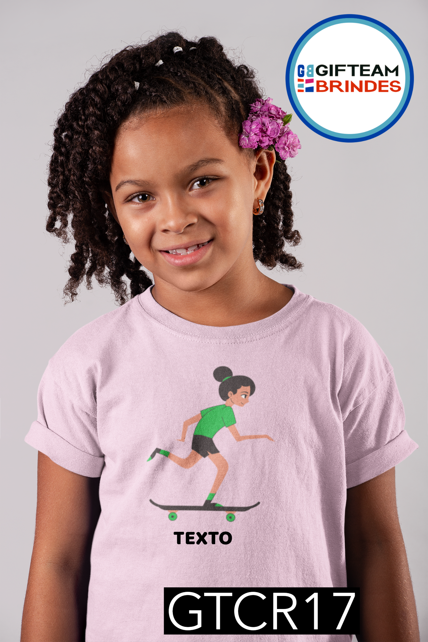T-SHIRT CRIANÇA DESPORTO GTCR17