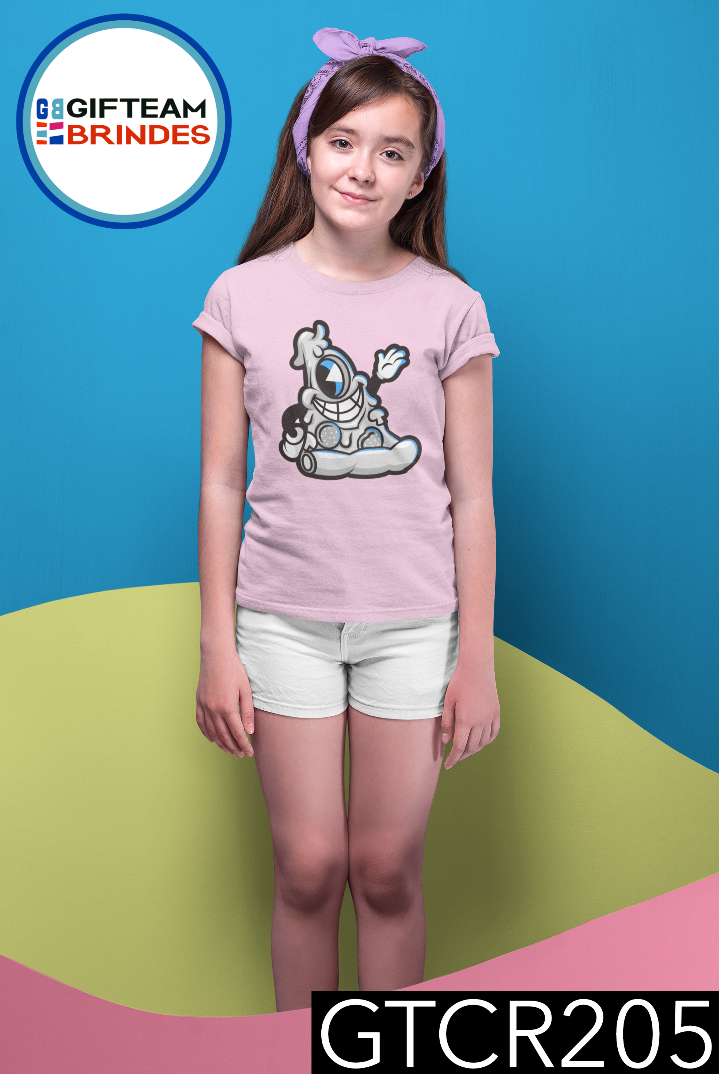 T-SHIRT CRIANÇA ANIMAÇÃO GTCR205