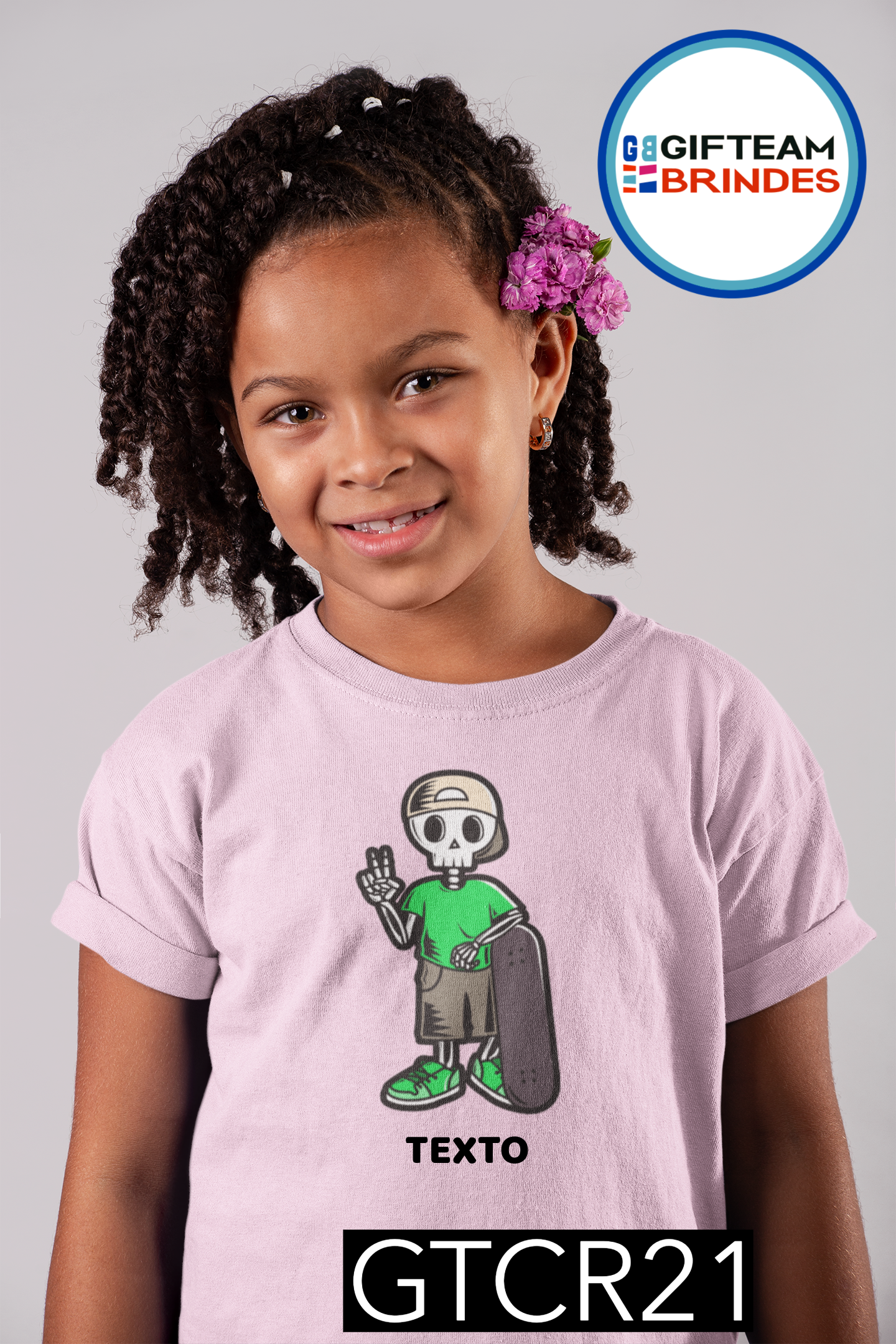 T-SHIRT CRIANÇA DESPORTO GTCR21