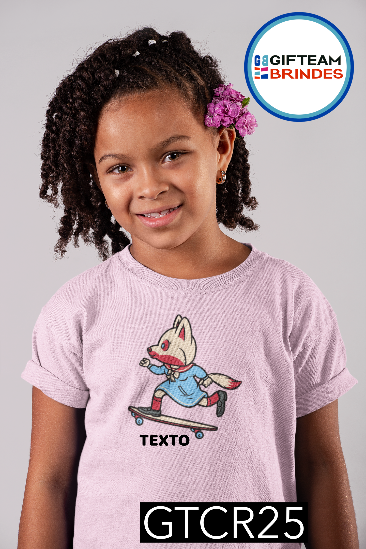 T-SHIRT CRIANÇA DESPORTO GTCR25