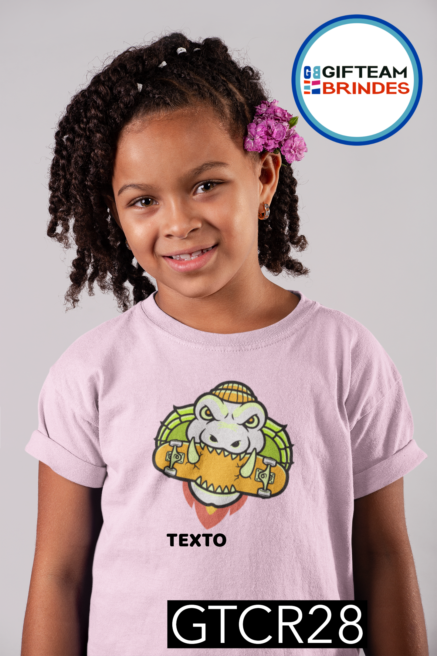 T-SHIRT CRIANÇA DESPORTO GTCR28
