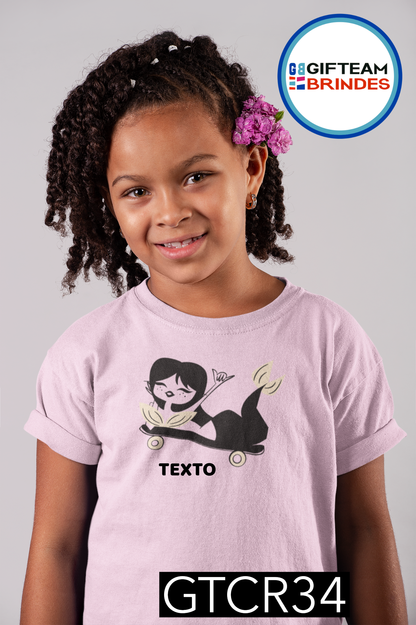 T-SHIRT CRIANÇA DESPORTO GTCR34