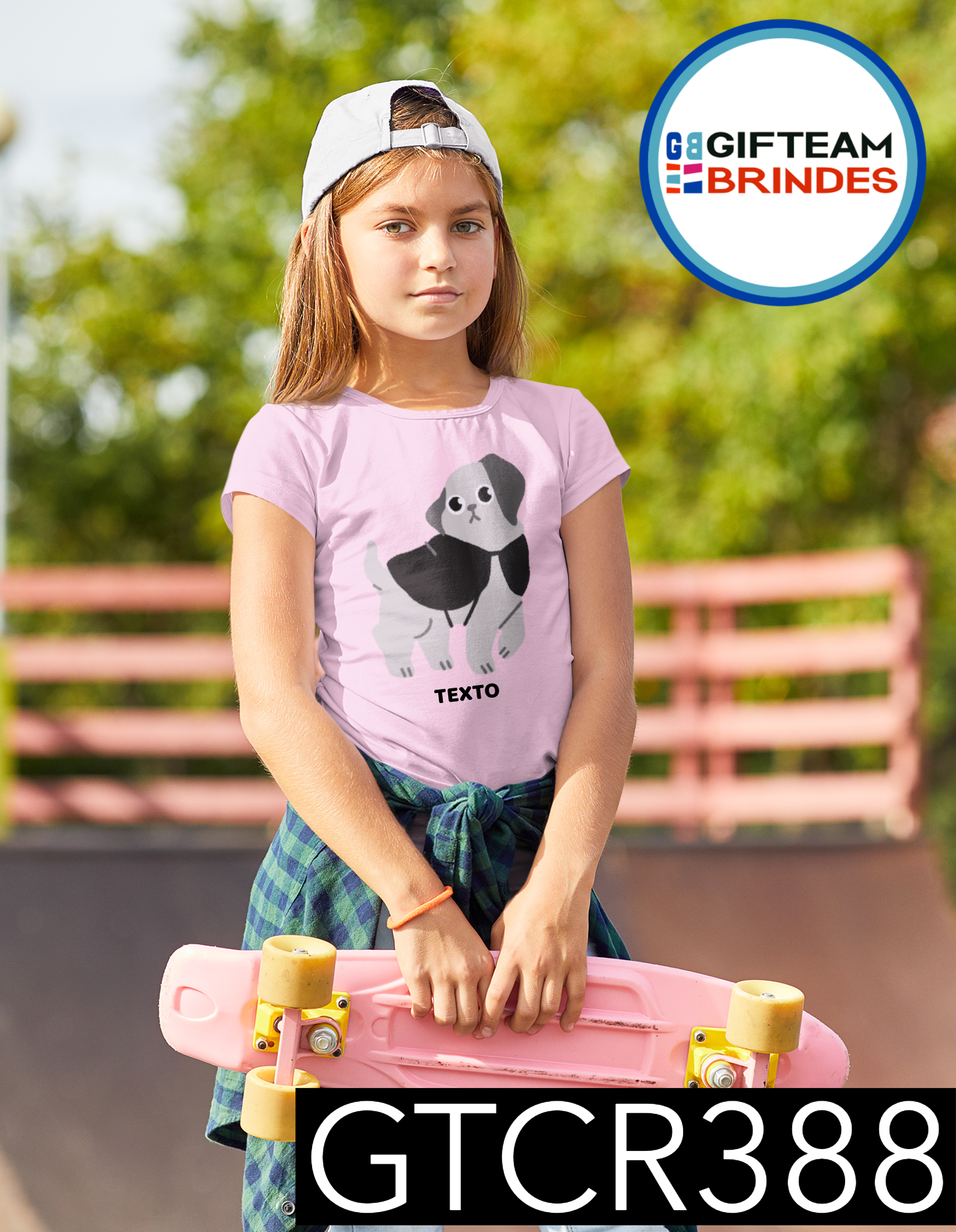 T-SHIRT CRIANÇA ANIMAIS GTCR388