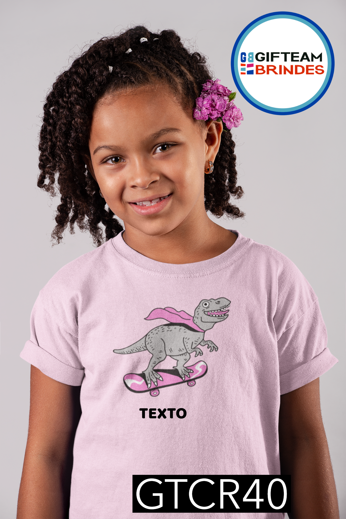 T-SHIRT CRIANÇA DESPORTO GTCR40