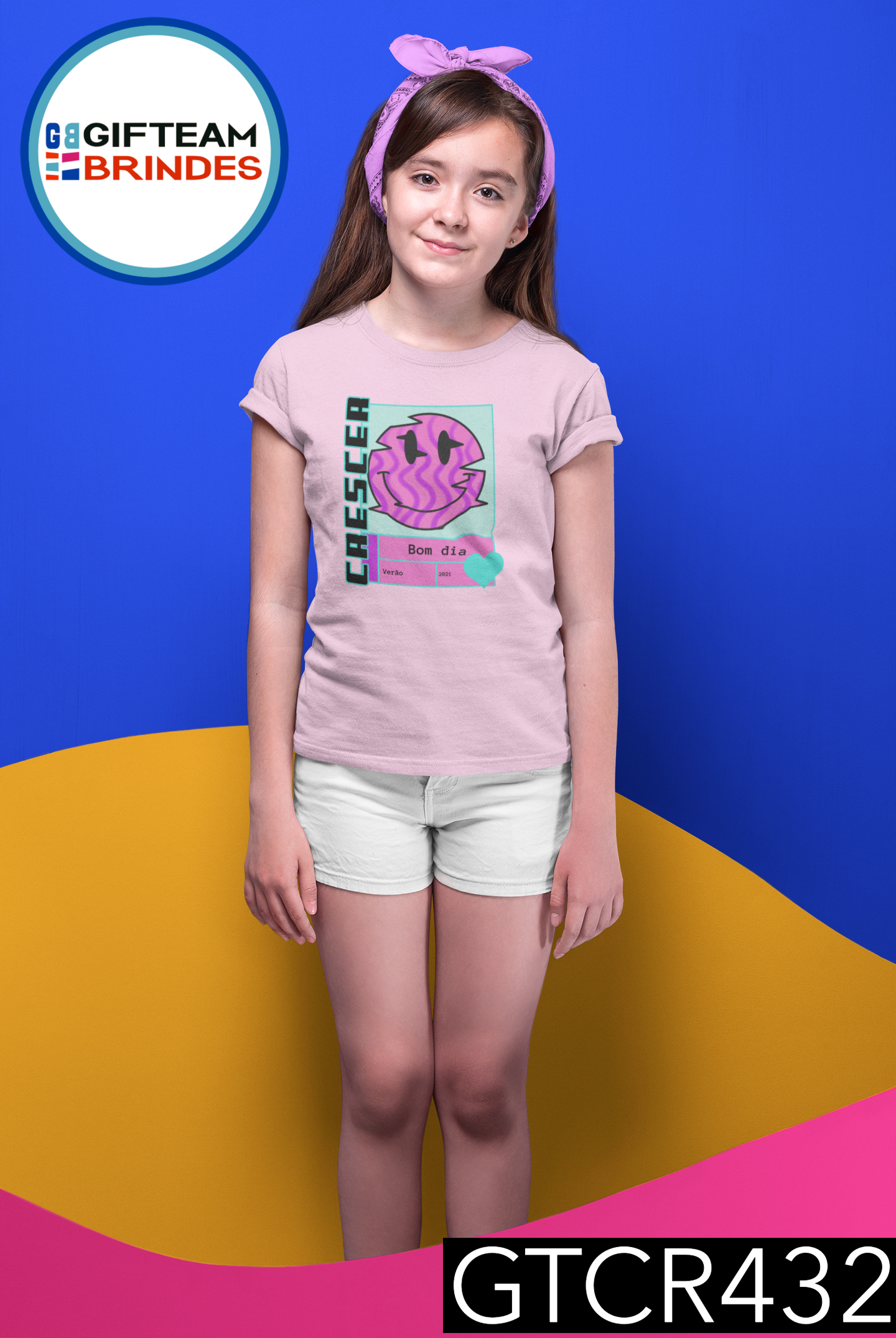 T-SHIRT CRIANÇA ESCOLA GTCR432