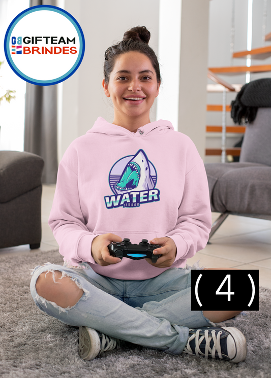 SWEAT SHIRTS CAPUZ SENHORA GAMING WATER TERROR  236