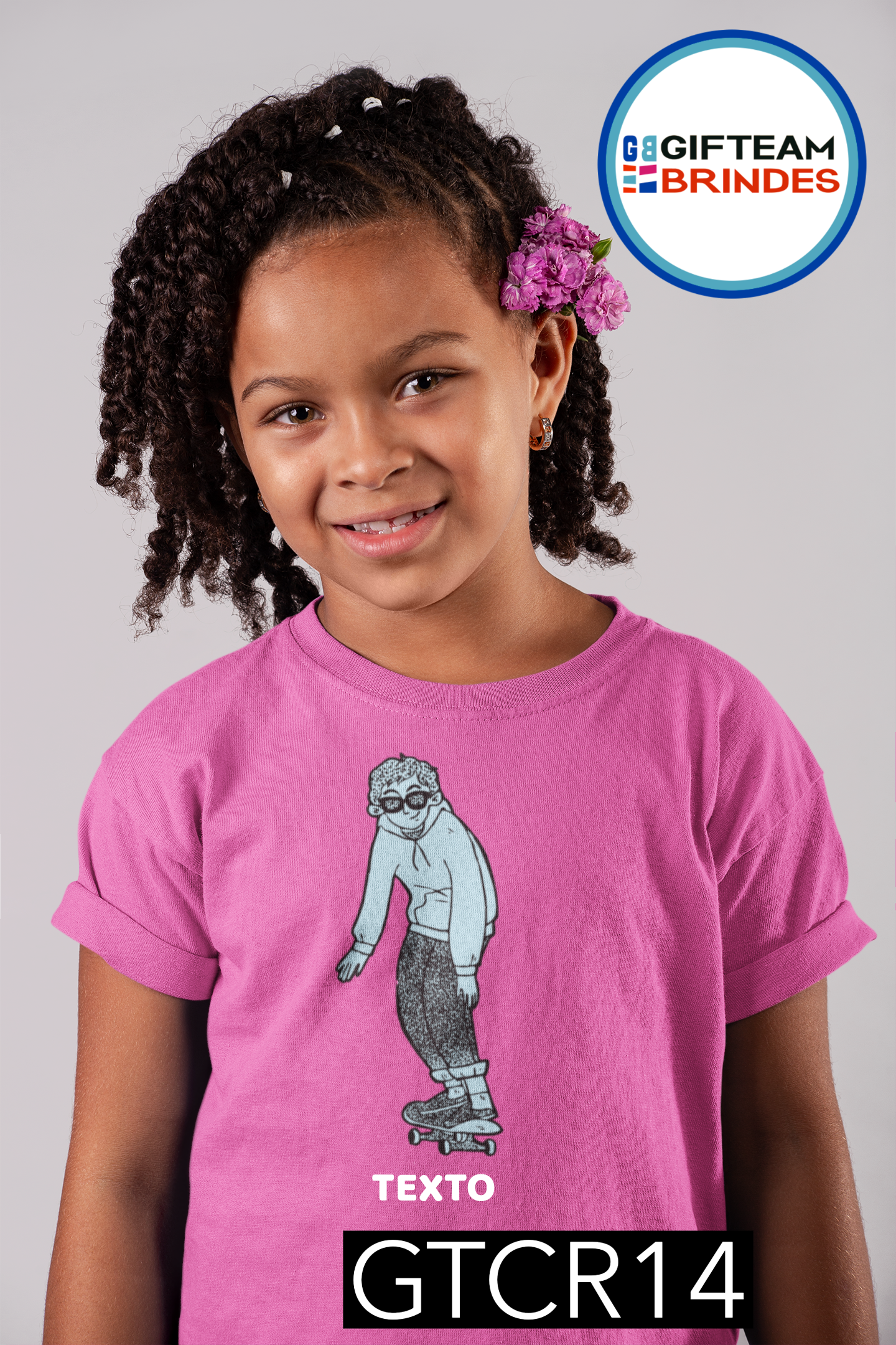 T-SHIRT CRIANÇA DESPORTO GTCR14