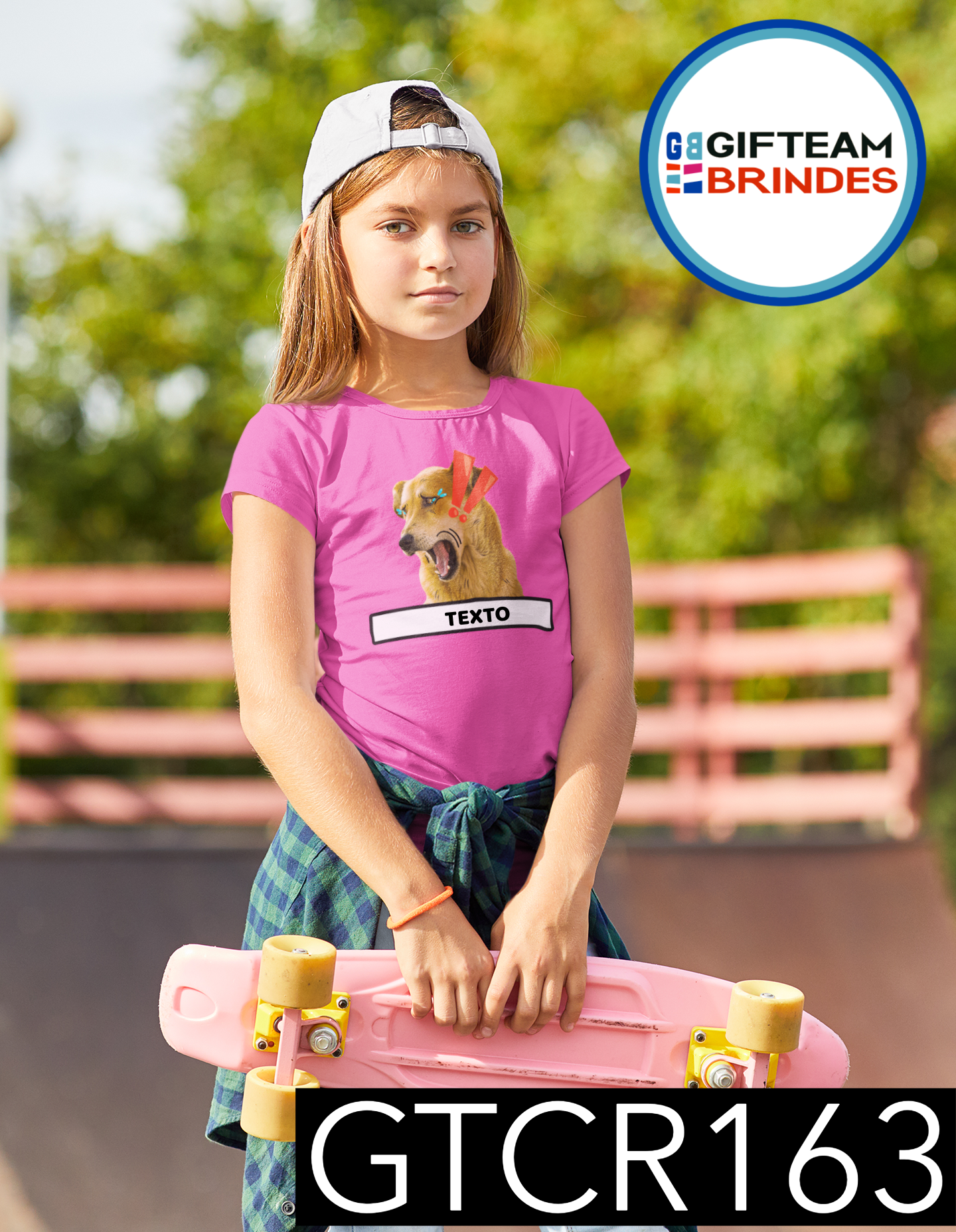 T-SHIRT CRIANÇA ANIMAIS GTCR163