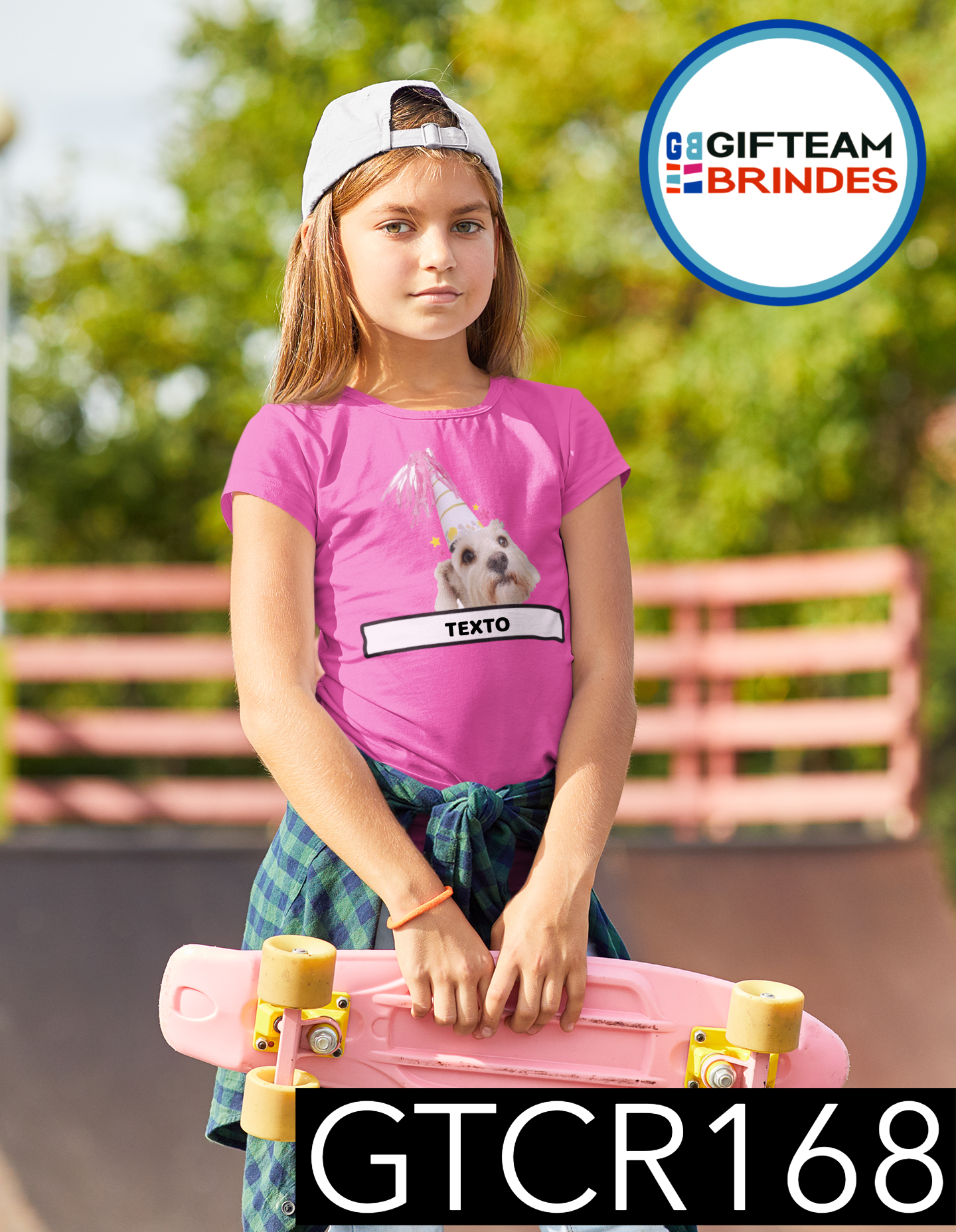 T-SHIRT CRIANÇA ANIMAIS GTCR168