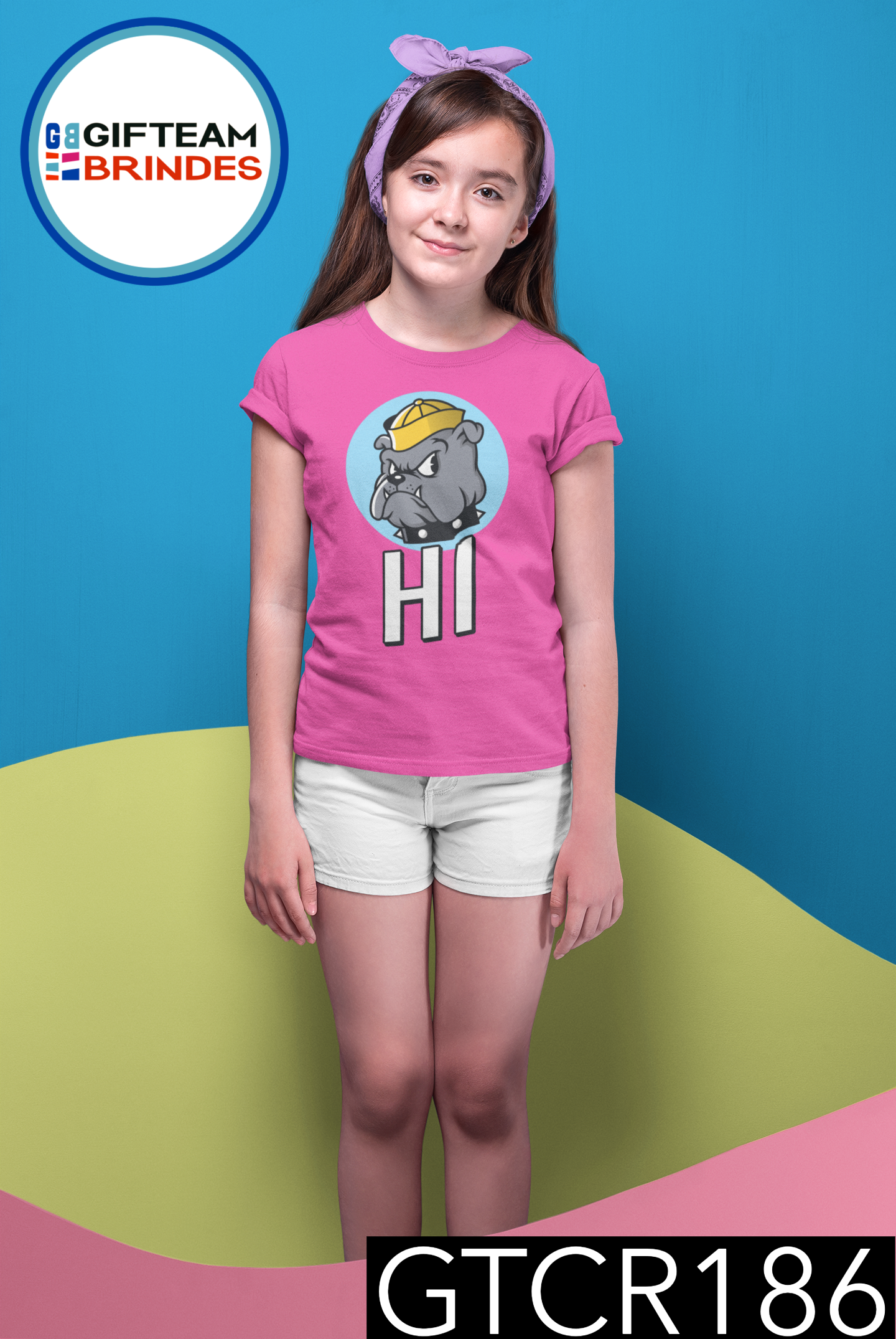 T-SHIRT CRIANÇA ANIMAÇÃO GTCR186