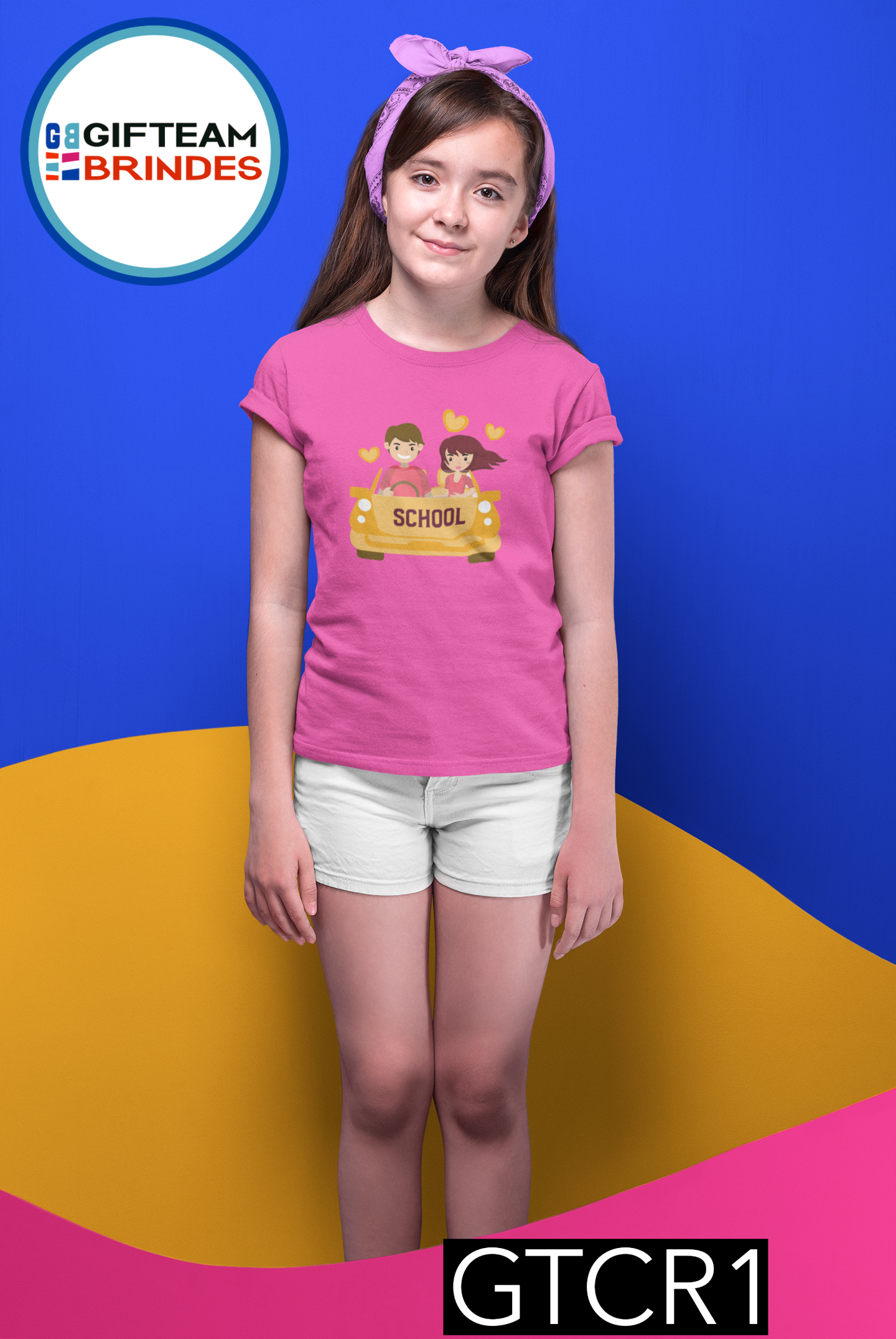 T-SHIRT CRIANÇA ESCOLA GTCR1