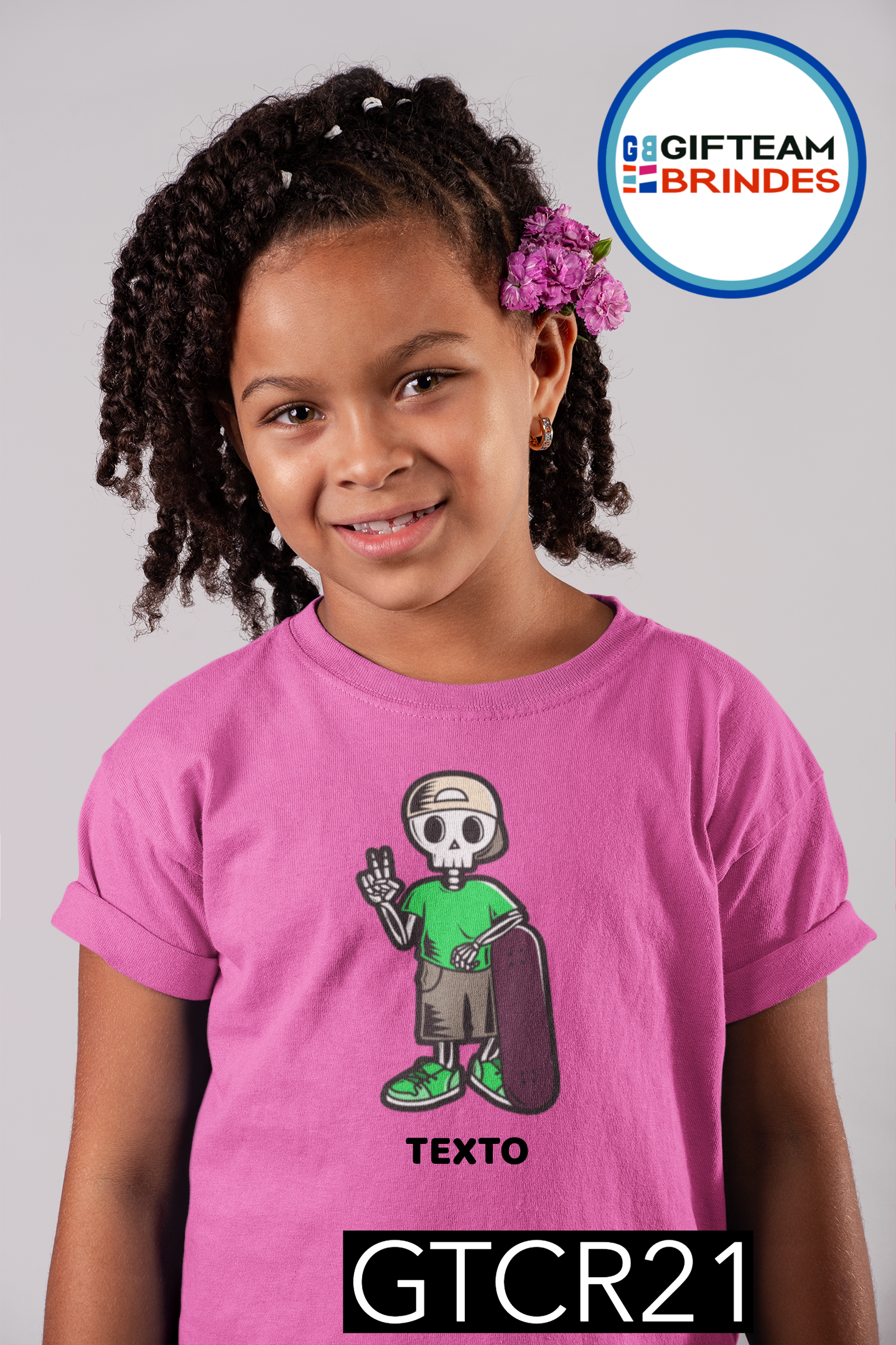 T-SHIRT CRIANÇA DESPORTO GTCR21