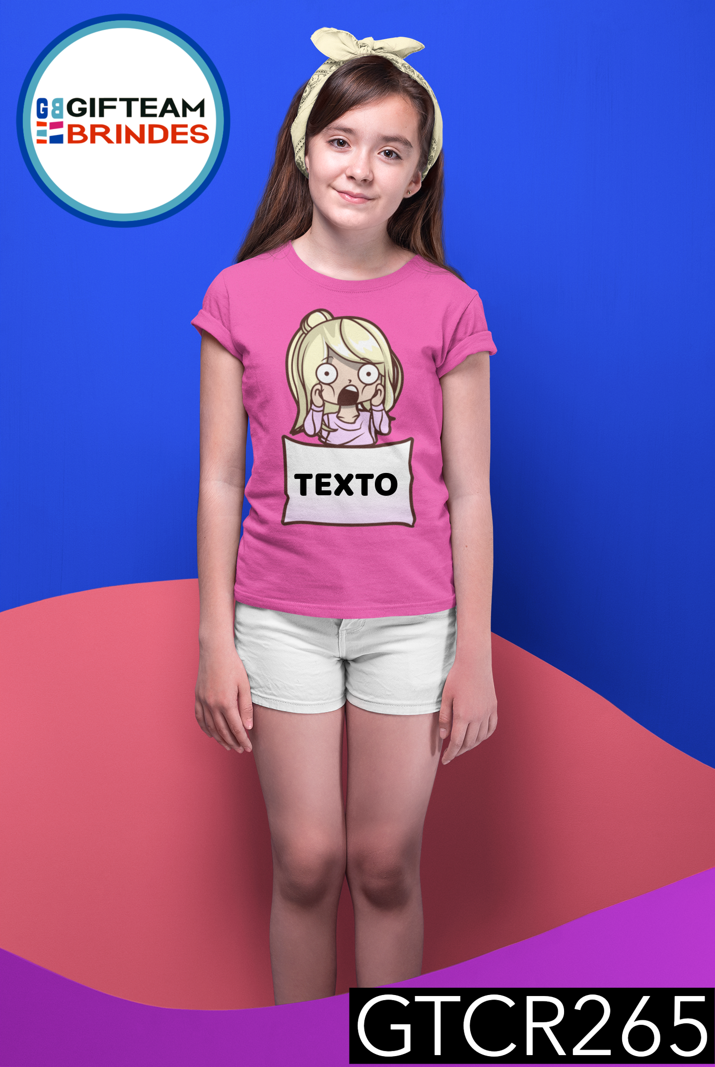T-SHIRT CRIANÇA ANIMAÇÃO GTCR265