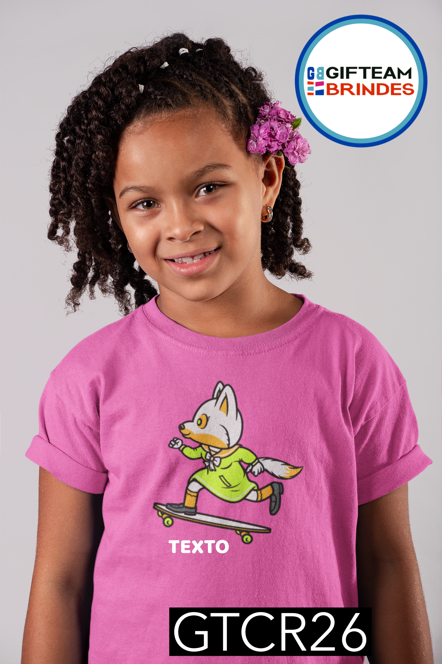 T-SHIRT CRIANÇA DESPORTO GTCR26