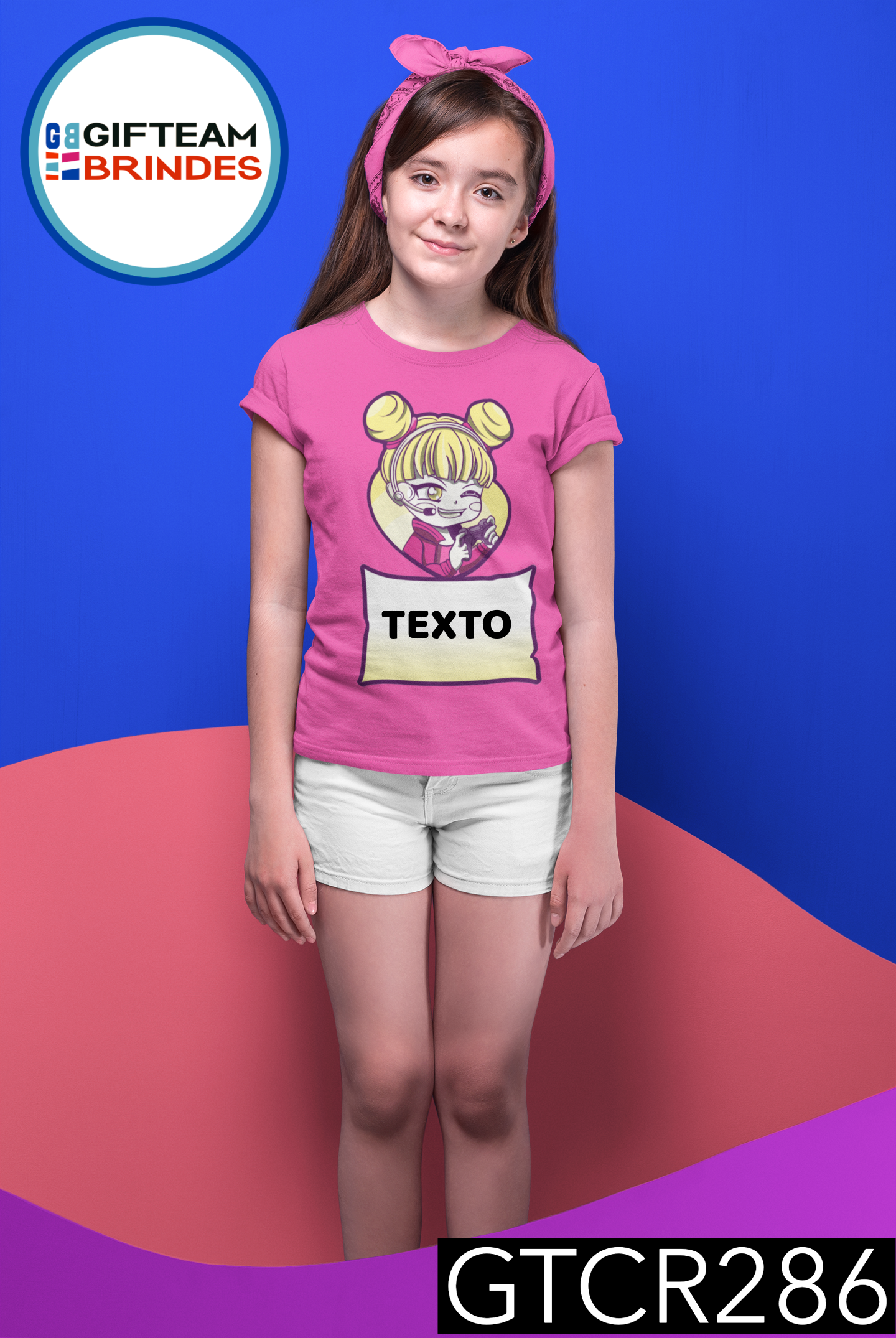 T-SHIRT CRIANÇA ANIMAÇÃO GTCR286