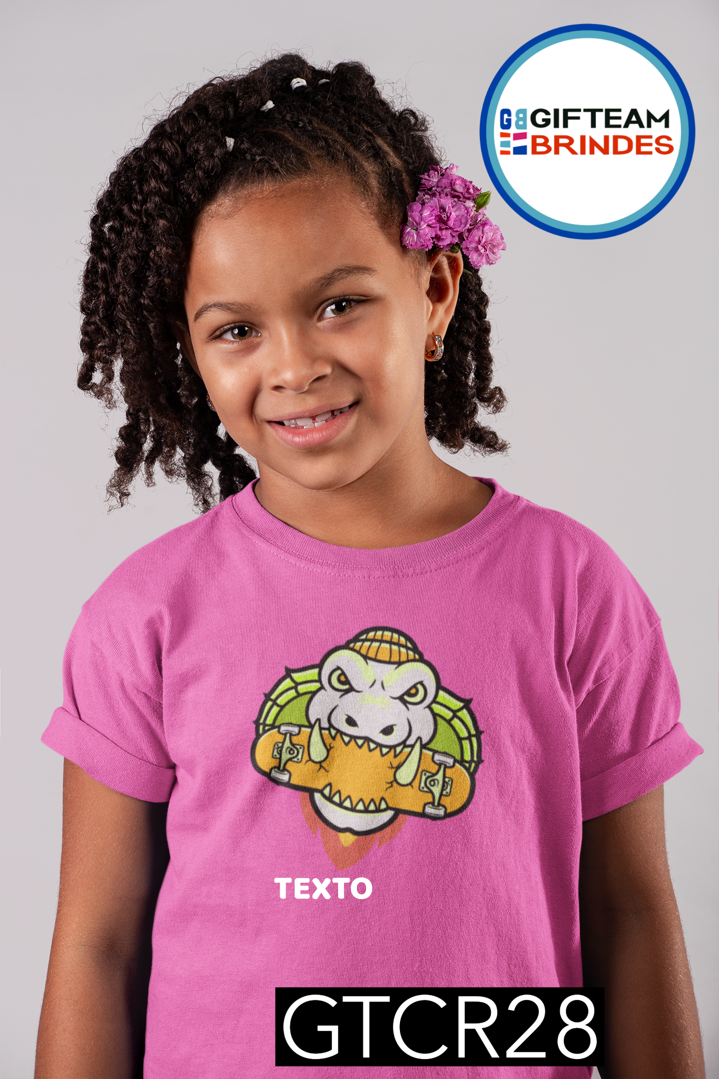 T-SHIRT CRIANÇA DESPORTO GTCR28