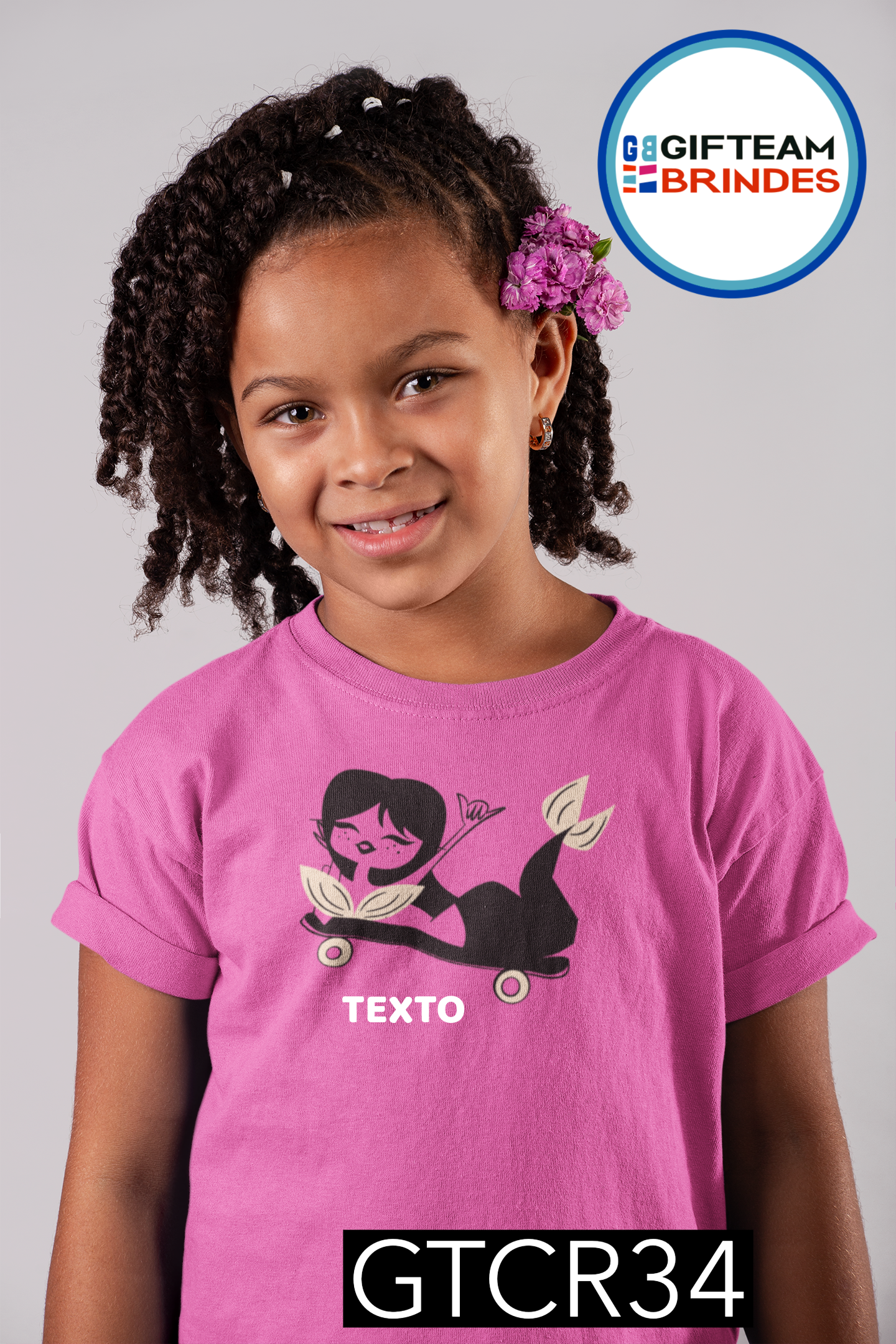 T-SHIRT CRIANÇA DESPORTO GTCR34